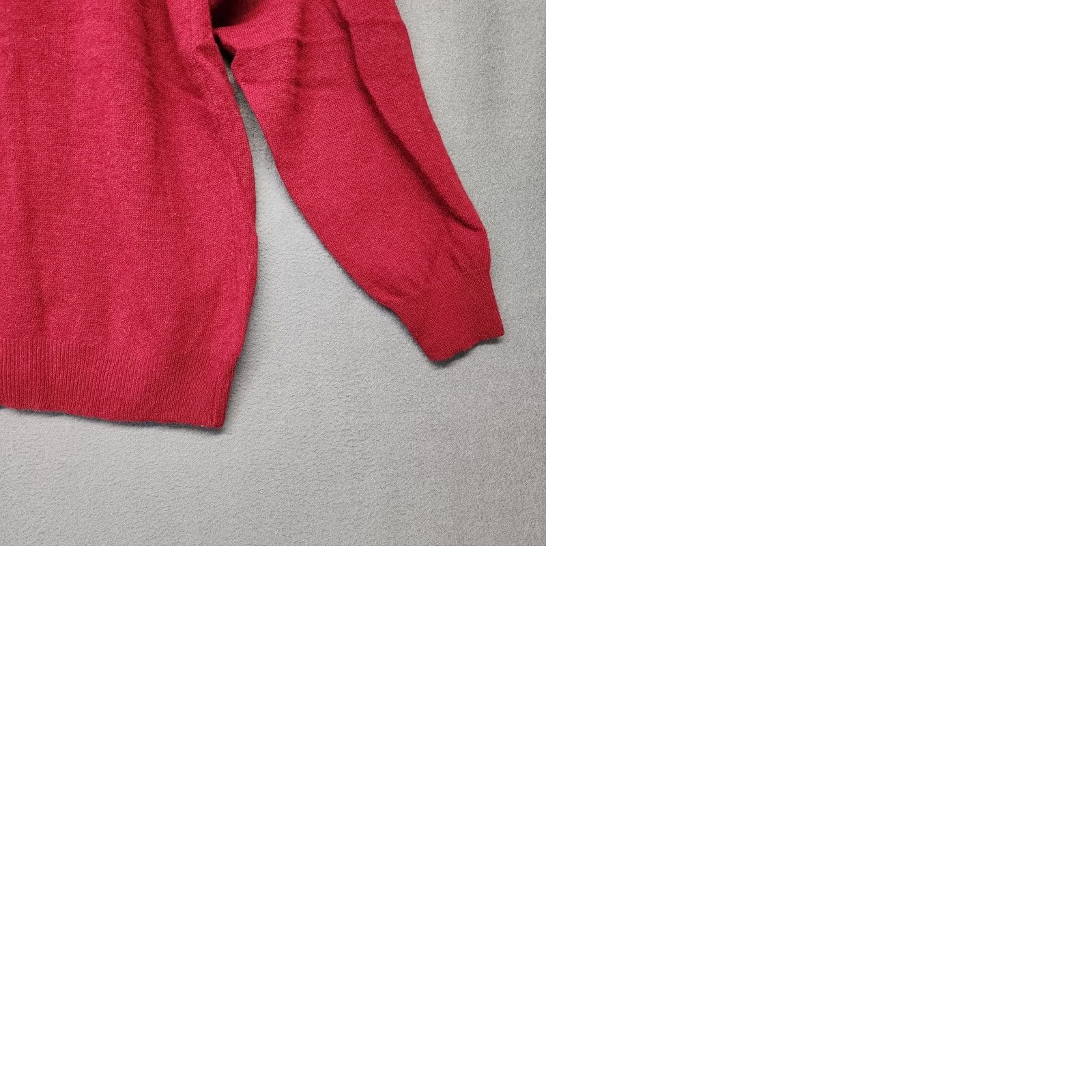 Vintage VINTAGE OWM Products Cardigan Sweater Womens Maroon Red Lambswool S/M Long Sleeve Wool 100% Fall Winter Womens Size M / US 6-8 / IT 42-44 - 9 Thumbnail