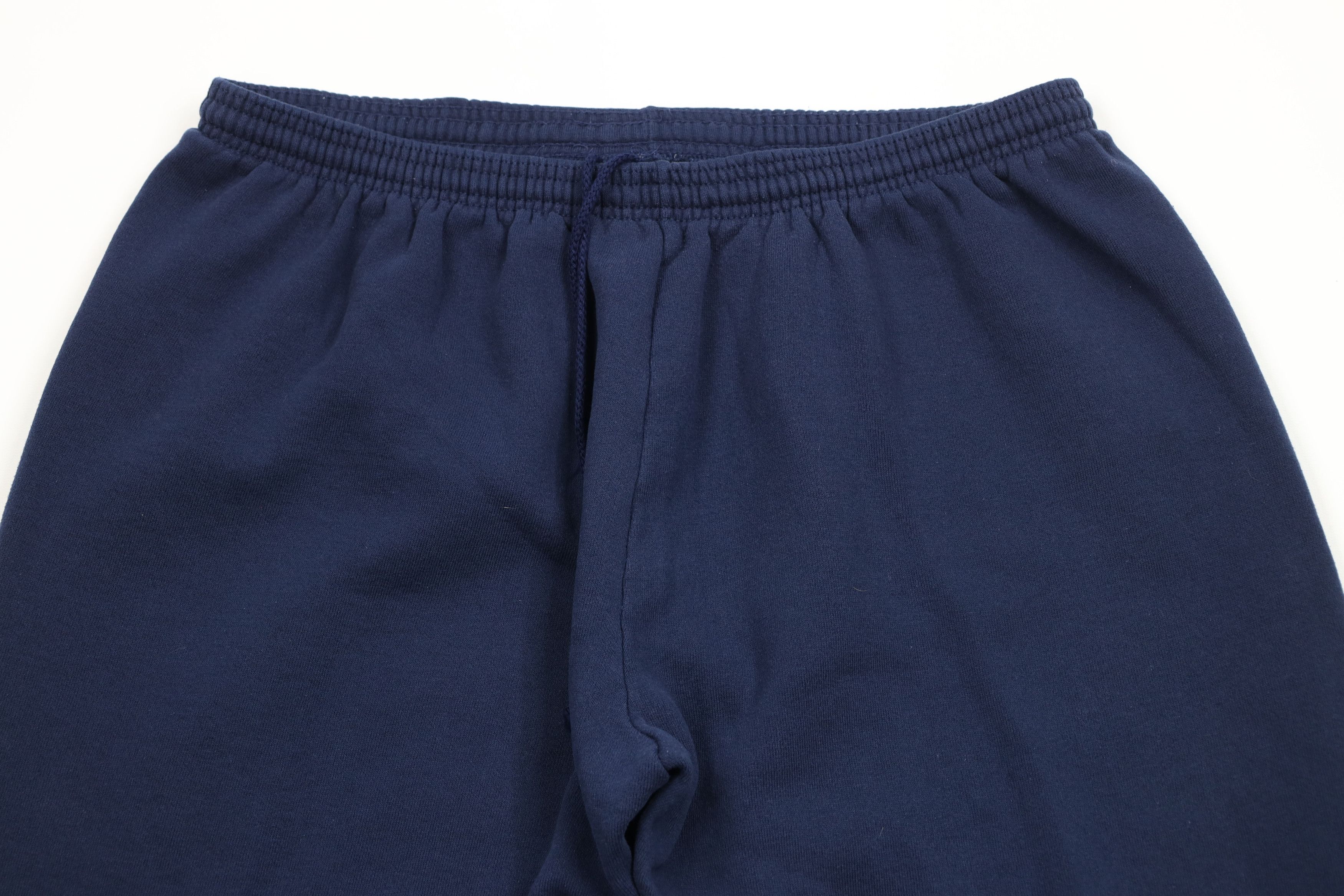 Vintage Vintage 90s Streetwear Cuffed Sweatpants Joggers Blue USA Size US 38 / EU 54 - 2 Thumbnail