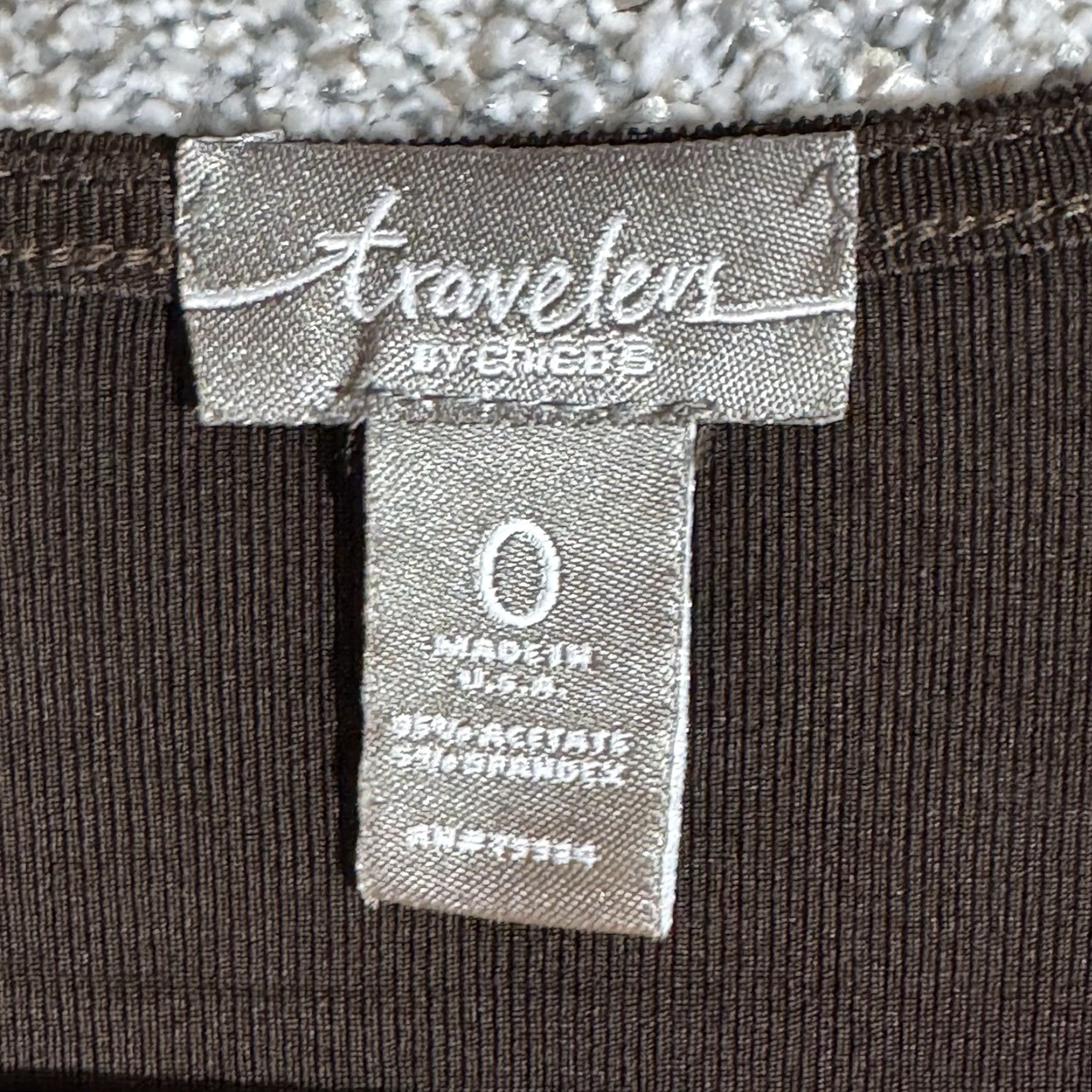 Vintage VINTAGE Y2K Travelers by Chico's Cardigan Womens Small US Brown Long Sleeve Open Breathable Lightweight Knitted Regular USA Womens Size S / US 4 / IT 40 - 5 Thumbnail