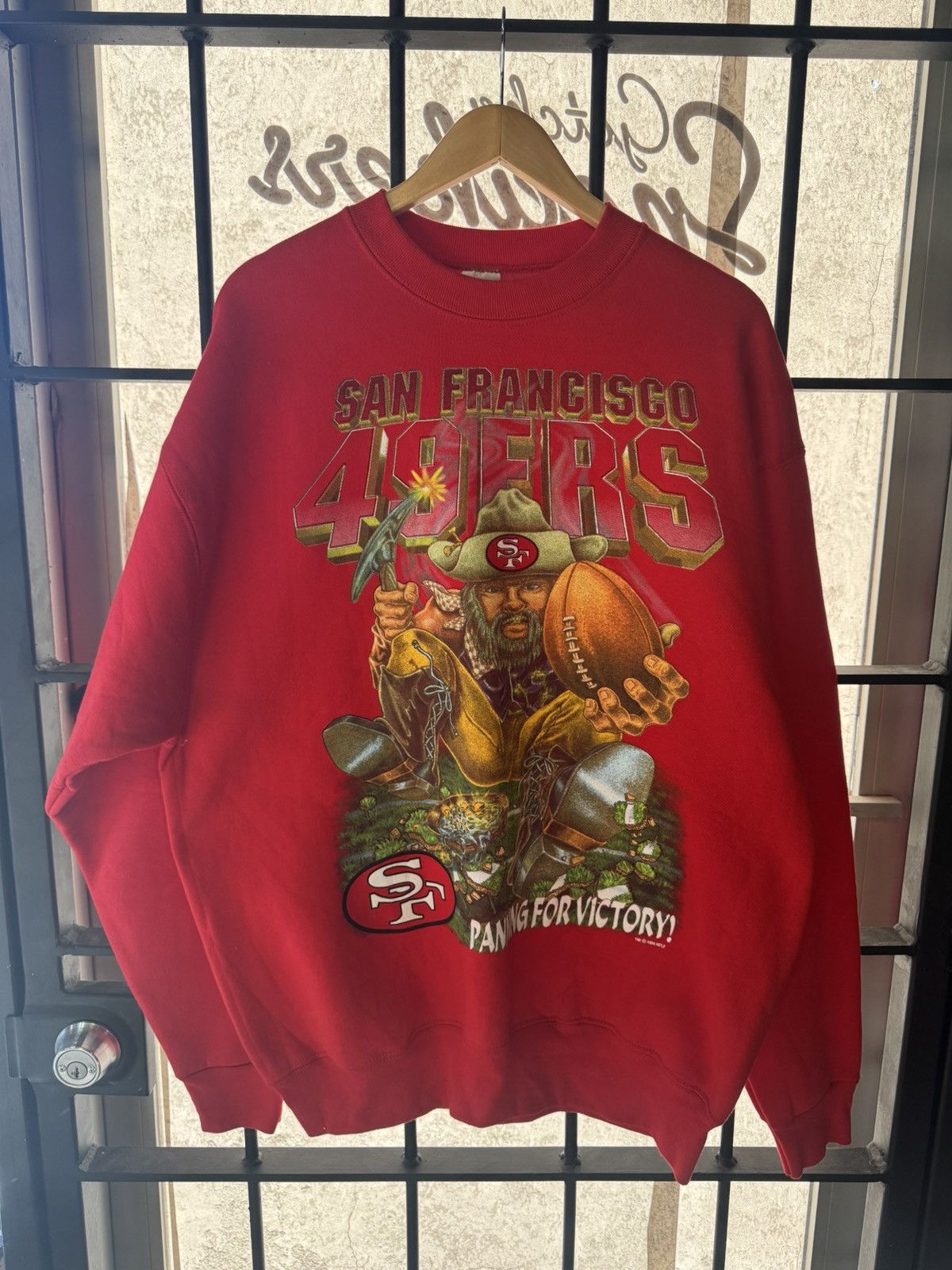 Salem Sportswear ‘94 Salem Sportswear San Francisco 49ers Graphic Crewneck Size US XL / EU 56 / 4 - 1 Thumbnail