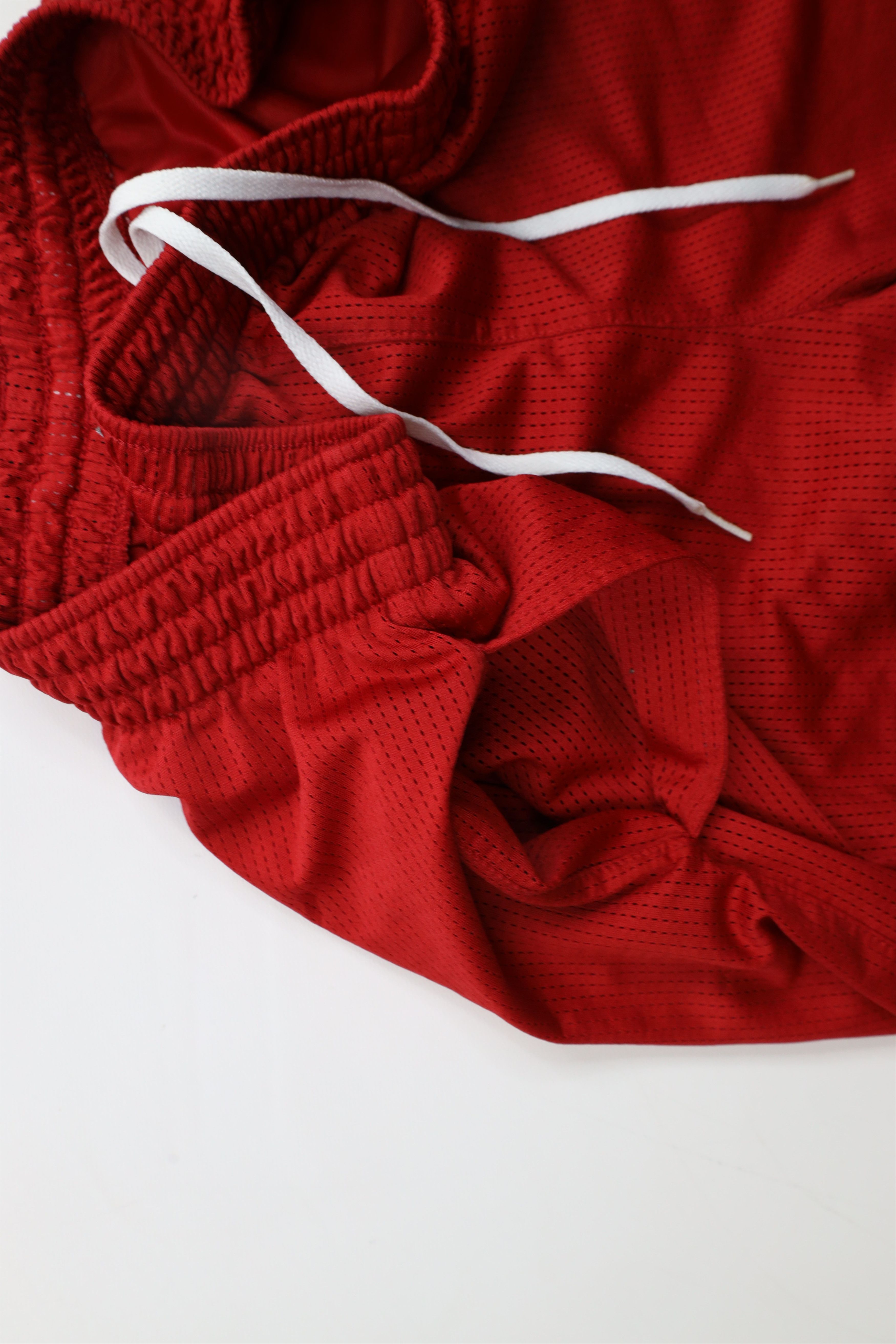 Nike × Vintage Vintage 90s Nike Mini Swoosh Mesh Basketball Gym Shorts Size US 34 / EU 50 - 8 Thumbnail