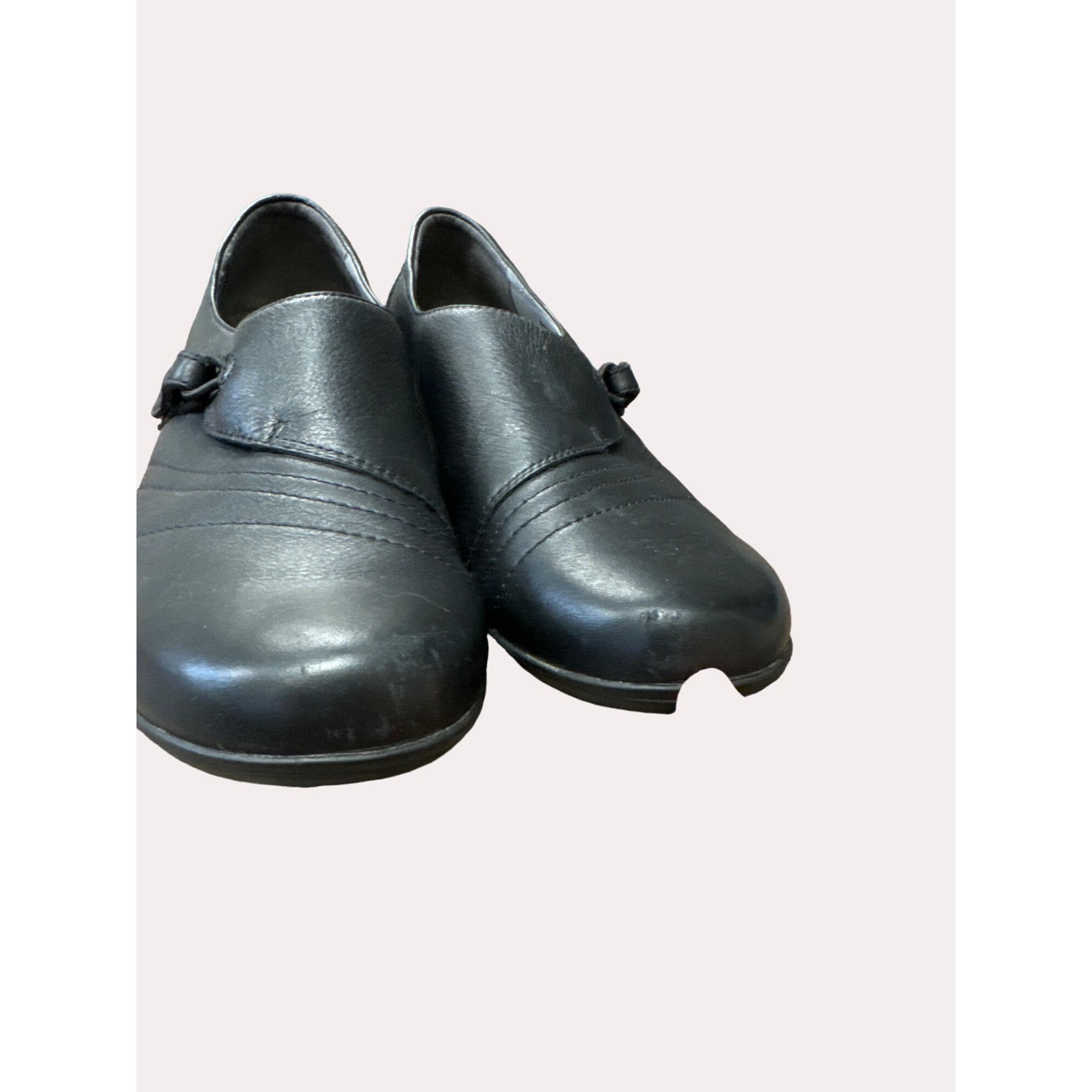Dansko DANSKO women’s black leather slip on shoe size 8.5 SKU 6180 Size US 8.5 / IT 38.5 - 6 Thumbnail