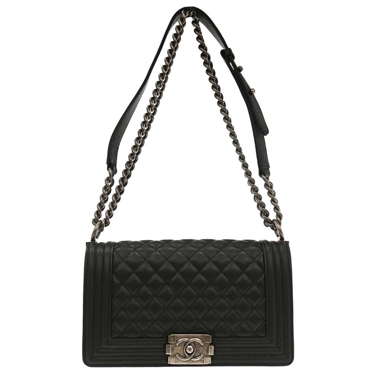 Chanel Chanel Boy Flap Bag Quilted Calfskin Size ONE SIZE - 1 Thumbnail