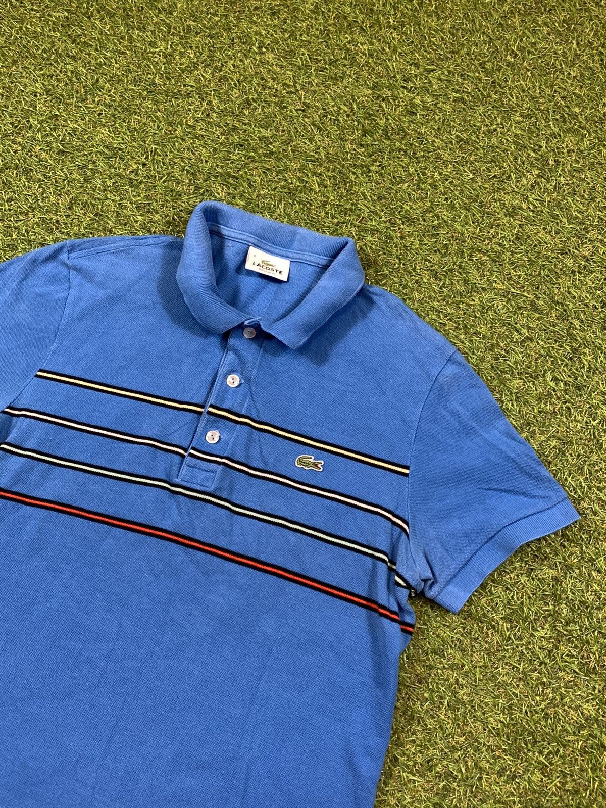 Lacoste Vintage Y2K Lacoste polo streetwear style small logo size M Size US M / EU 48-50 / 2 - 2 Thumbnail