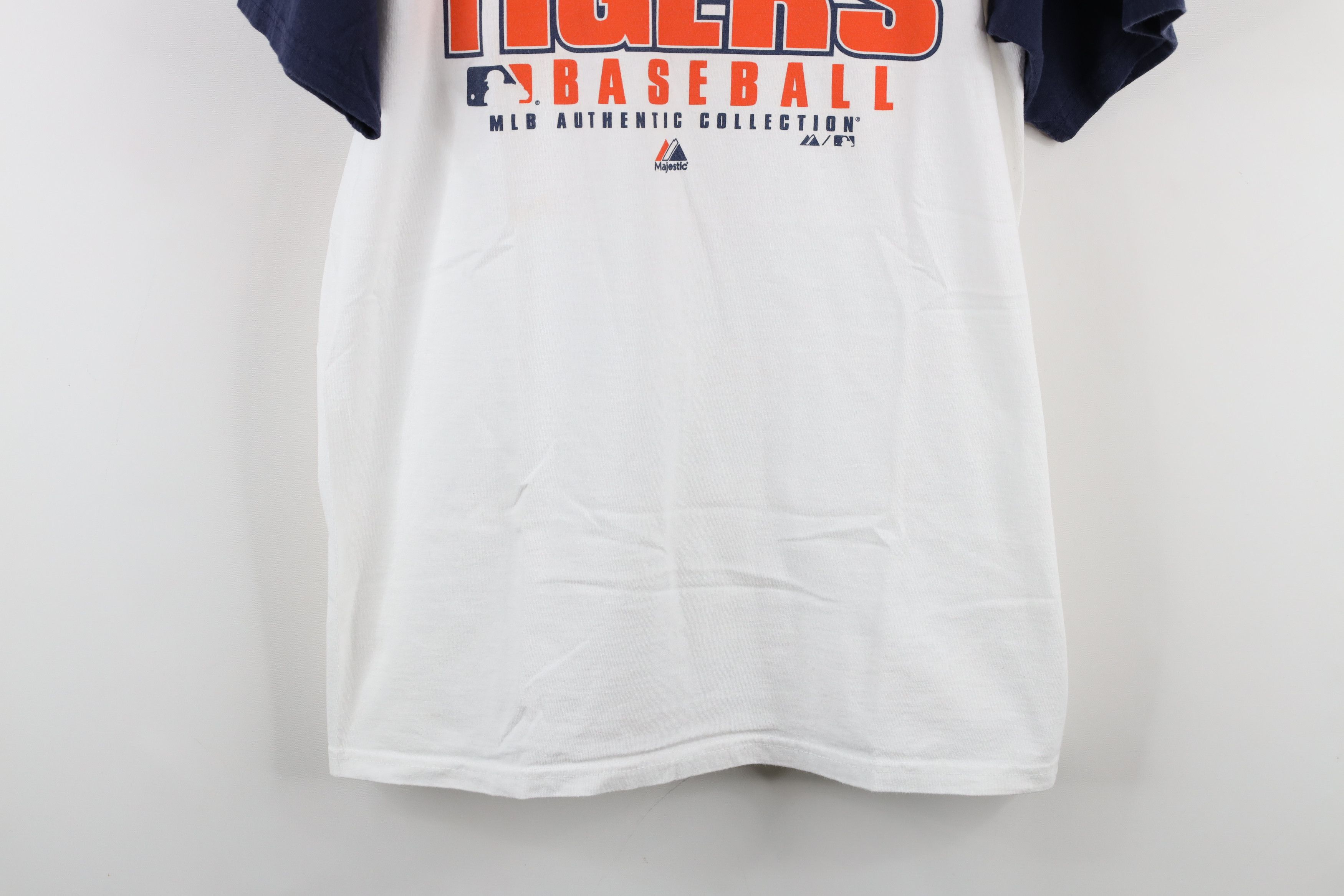 Majestic × Vintage Vintage Majestic Detroit Tigers Baseball Raglan T-Shirt Size US M / EU 48-50 / 2 - 3 Thumbnail