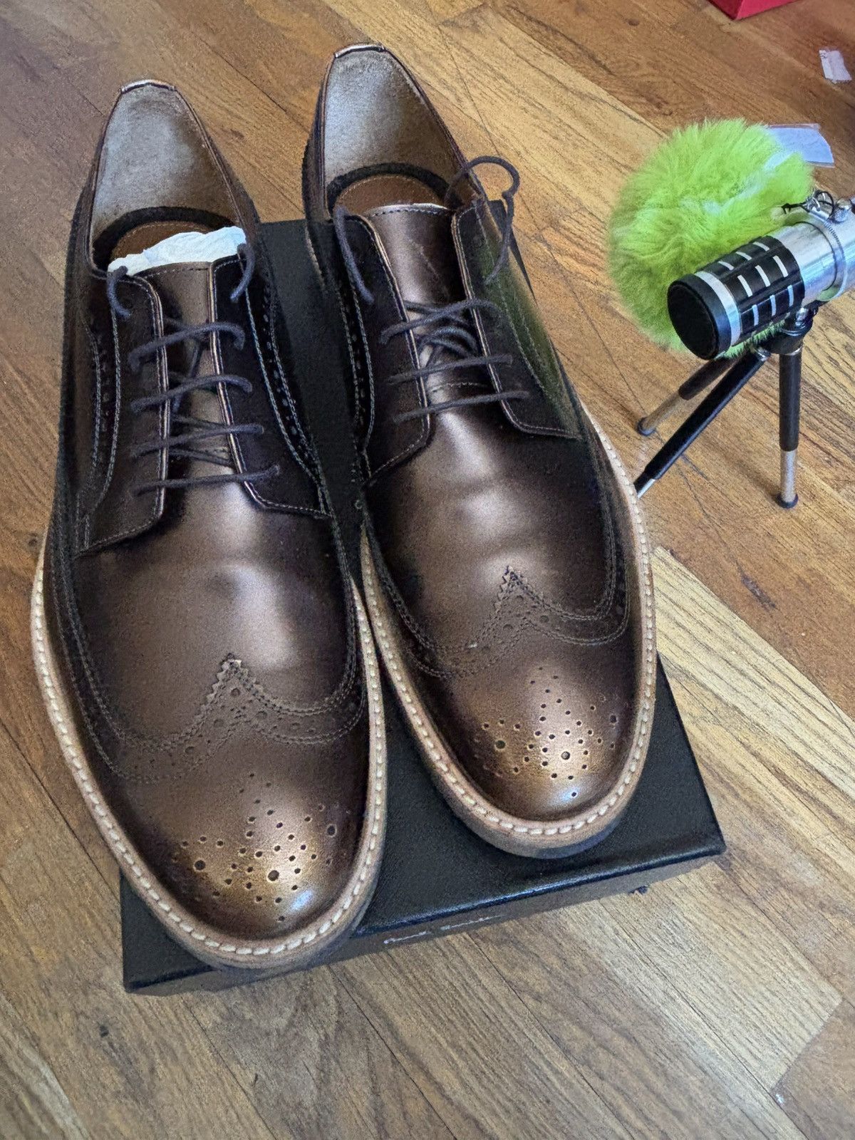 Paul Smith Paul smith wingtip derby Size US 12 / EU 45 - 2 Thumbnail