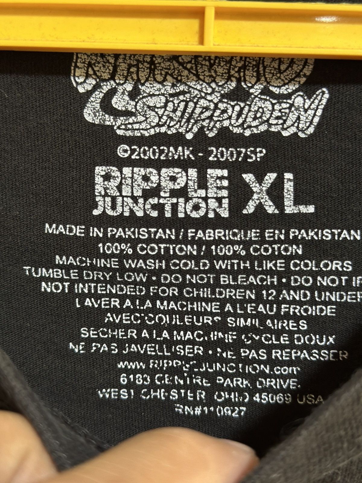 Anime × Ripple Junction × Vintage Vintage Ripple Junction X Naruto Shippuden long Sleeve Tee Size US XL / EU 56 / 4 - 3 Thumbnail