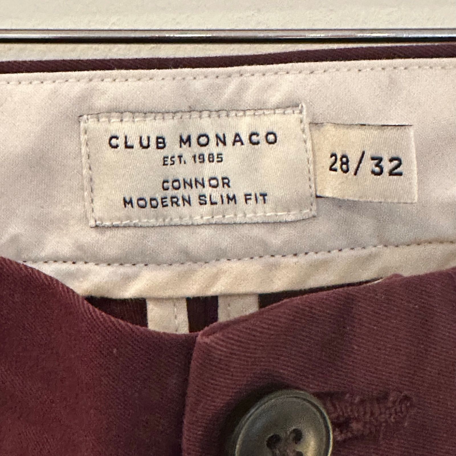 Club Monaco Men's Club Monaco Connor Modern Slim Fit Pants sz 28 x 32 Size US 28 / EU 44 - 3 Thumbnail