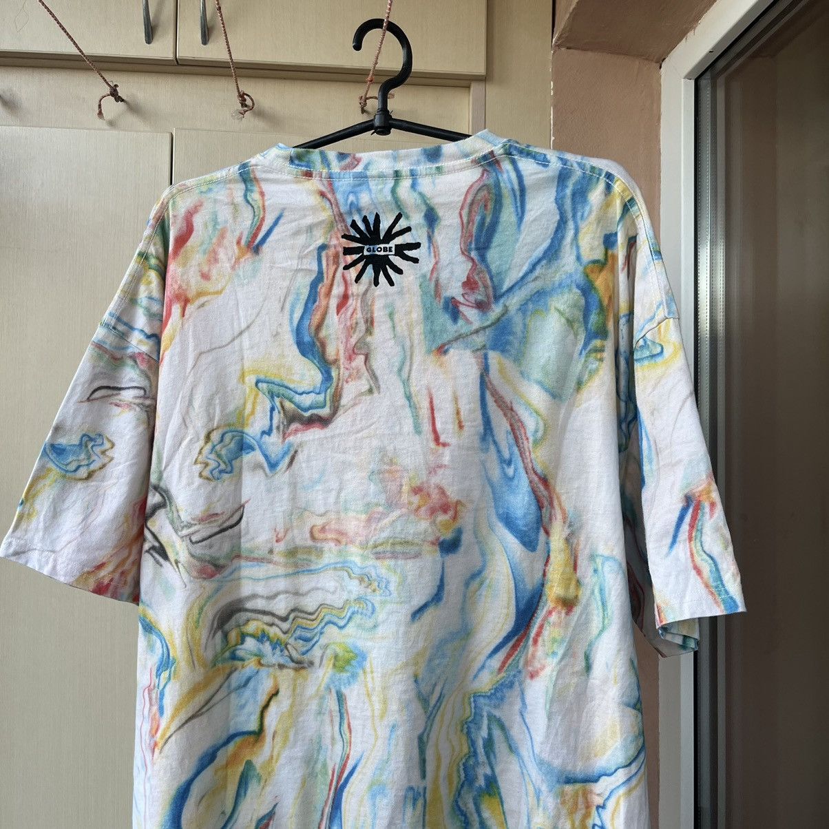 Globe Globe x dead kooks tie die Skateboard Tee Shirt Size US L / EU 52-54 / 3 - 9 Thumbnail