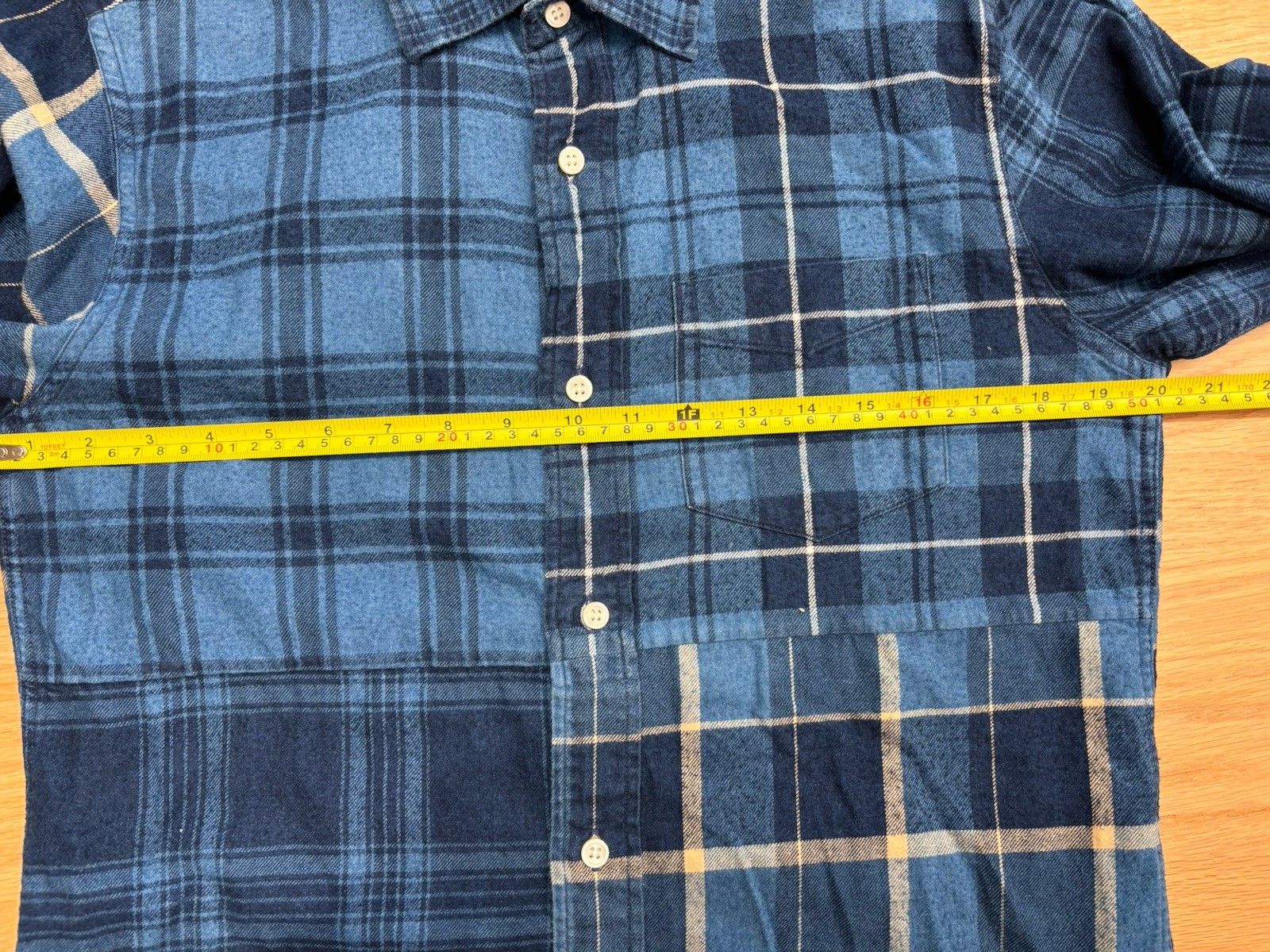Fragment Design × Head Porter Hiroshi Fujiwara Made in Japan Indigo Patchwork $255 Size US M / EU 48-50 / 2 - 5 Thumbnail