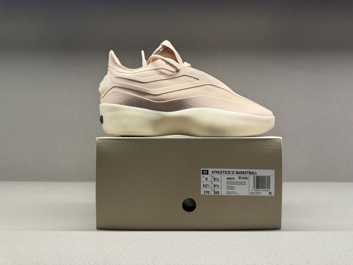 Adidas × Fear of God Adidas Fear of God Athletics ll Basketball Low Ash Pearl Size US 9 / EU 42 - 4 Thumbnail