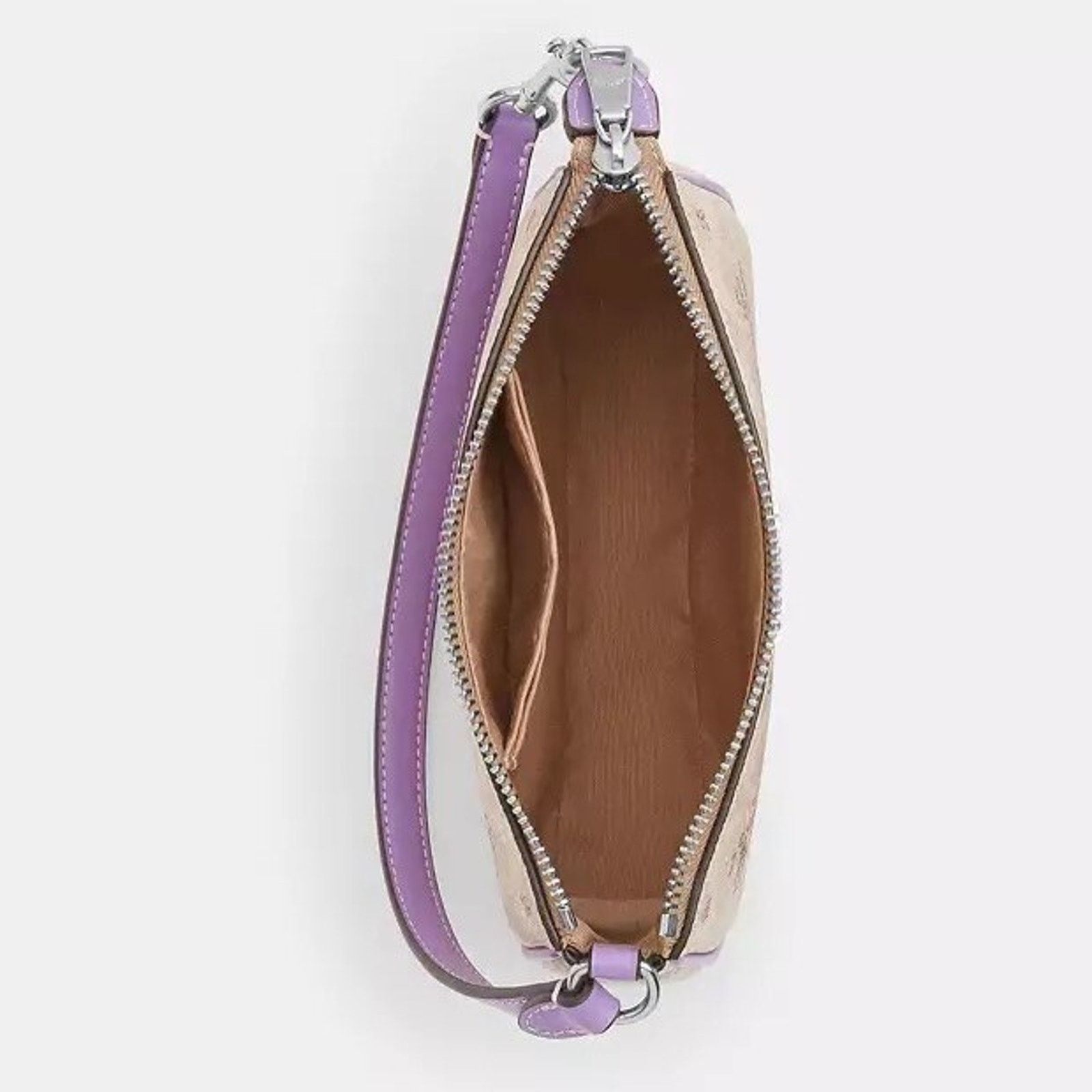 Coach NWT COACH Nolita 19 Signature Canvas Floral Wristlet CAQ19 Size ONE SIZE - 11 Thumbnail