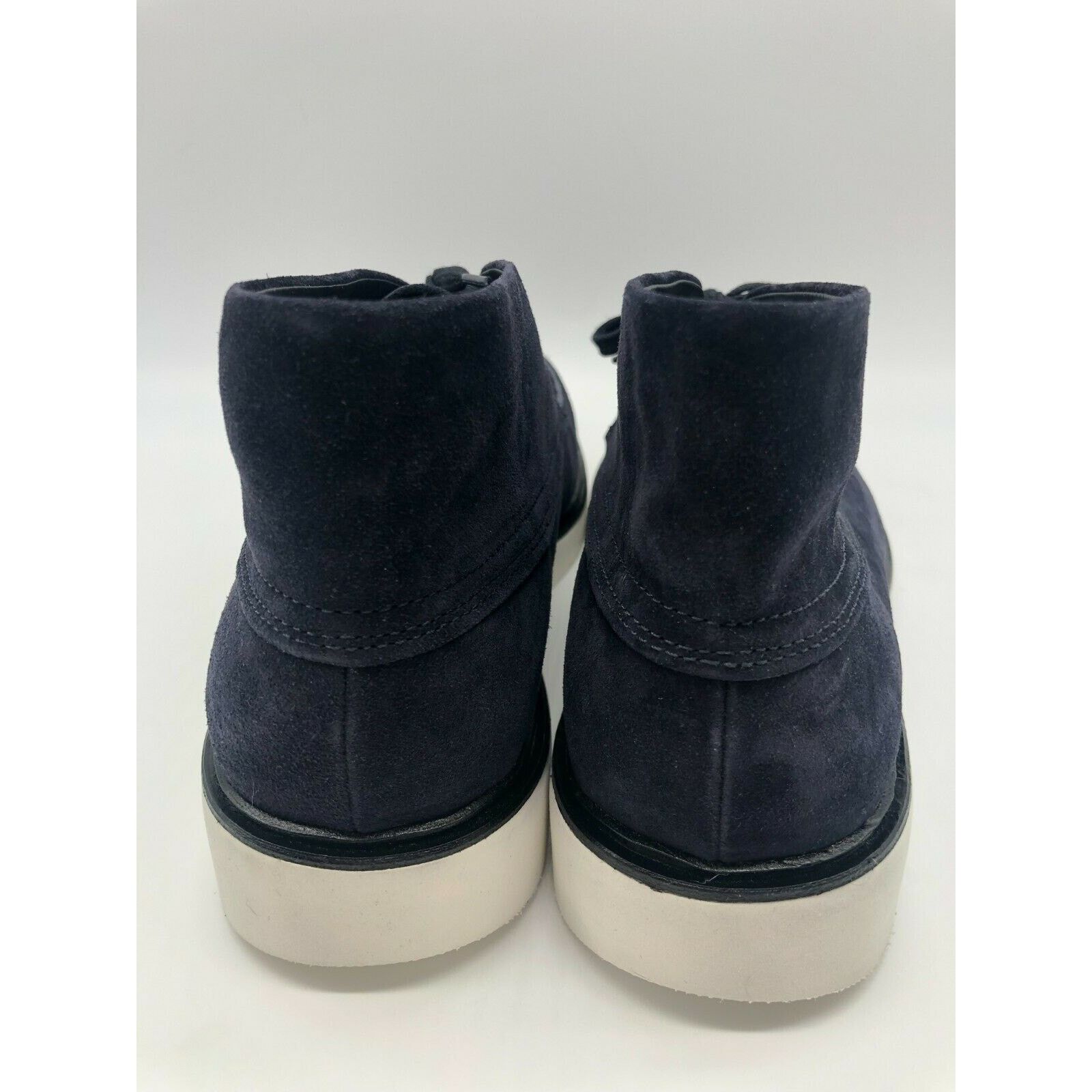 Vince Suede Chukka Boots Men’s 8.5 Blue Ankle Lace Up Preppy Casual Leather Men main image 4
