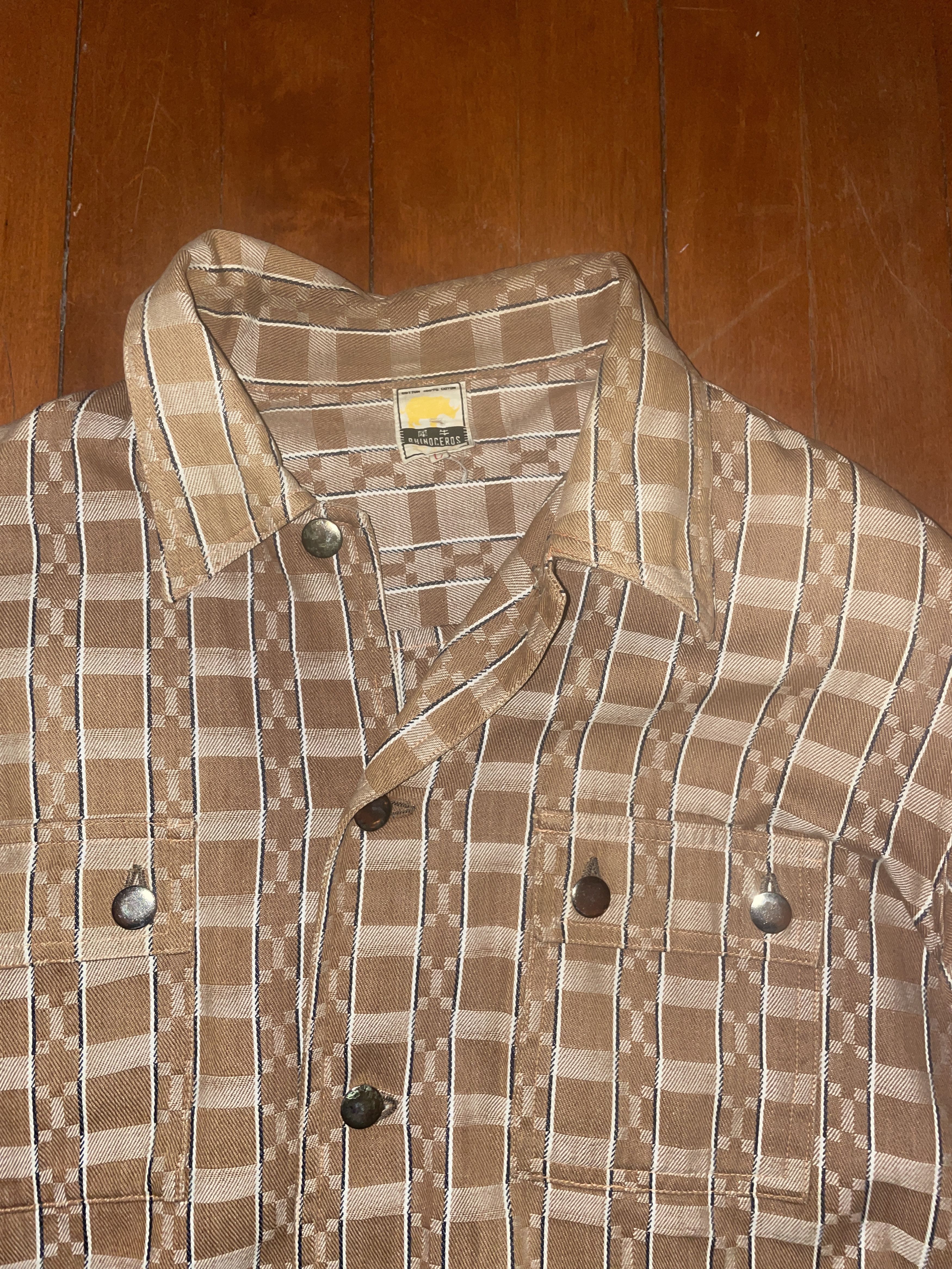 Other Checkered Denim Jacket Size US S / EU 44-46 / 1 - 2 Thumbnail