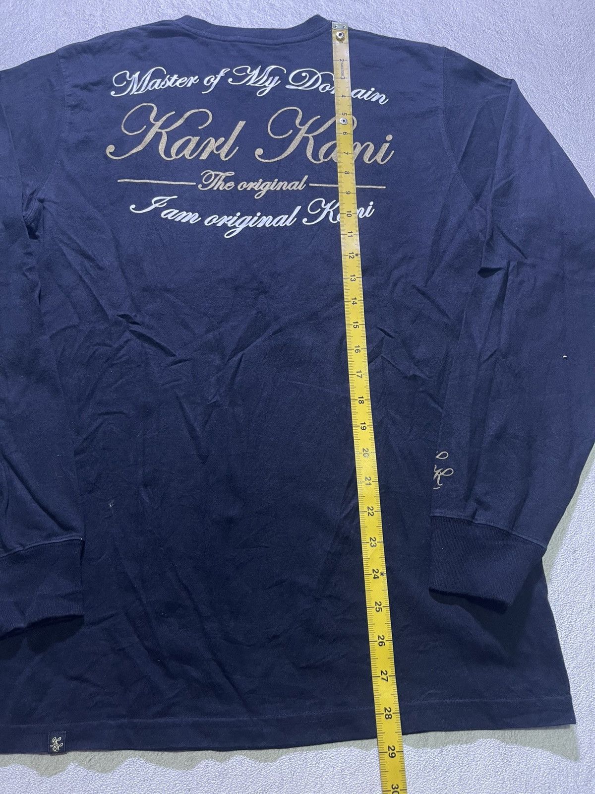 Japanese Brand Y2K KARL KANI long sleeve tshirt Size US M / EU 48-50 / 2 - 10 Thumbnail