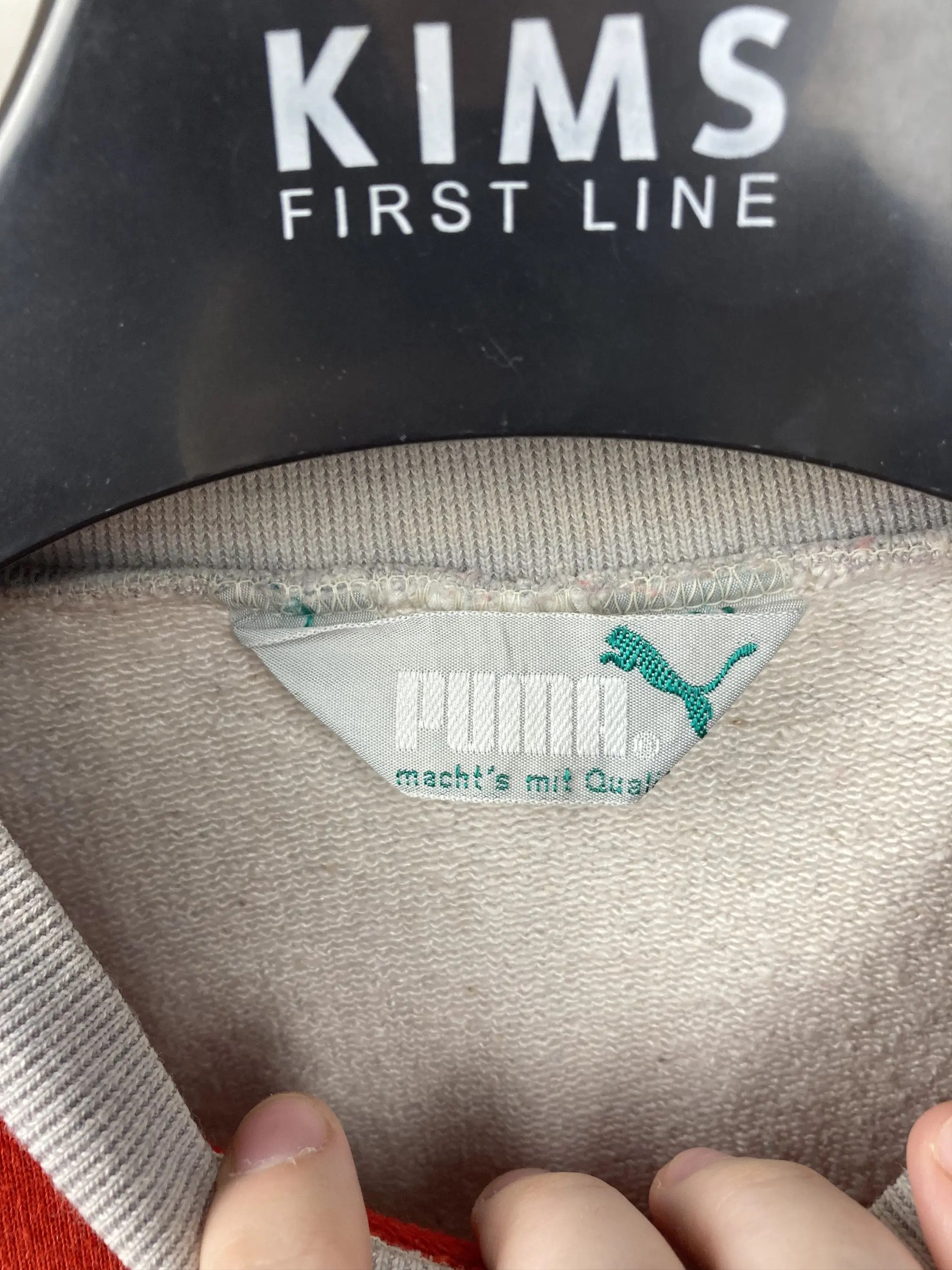 Puma 1980's Puma Gray Crewneck Sweatshirt With Embroidred Logo Size US M / EU 48-50 / 2 - 3 Thumbnail