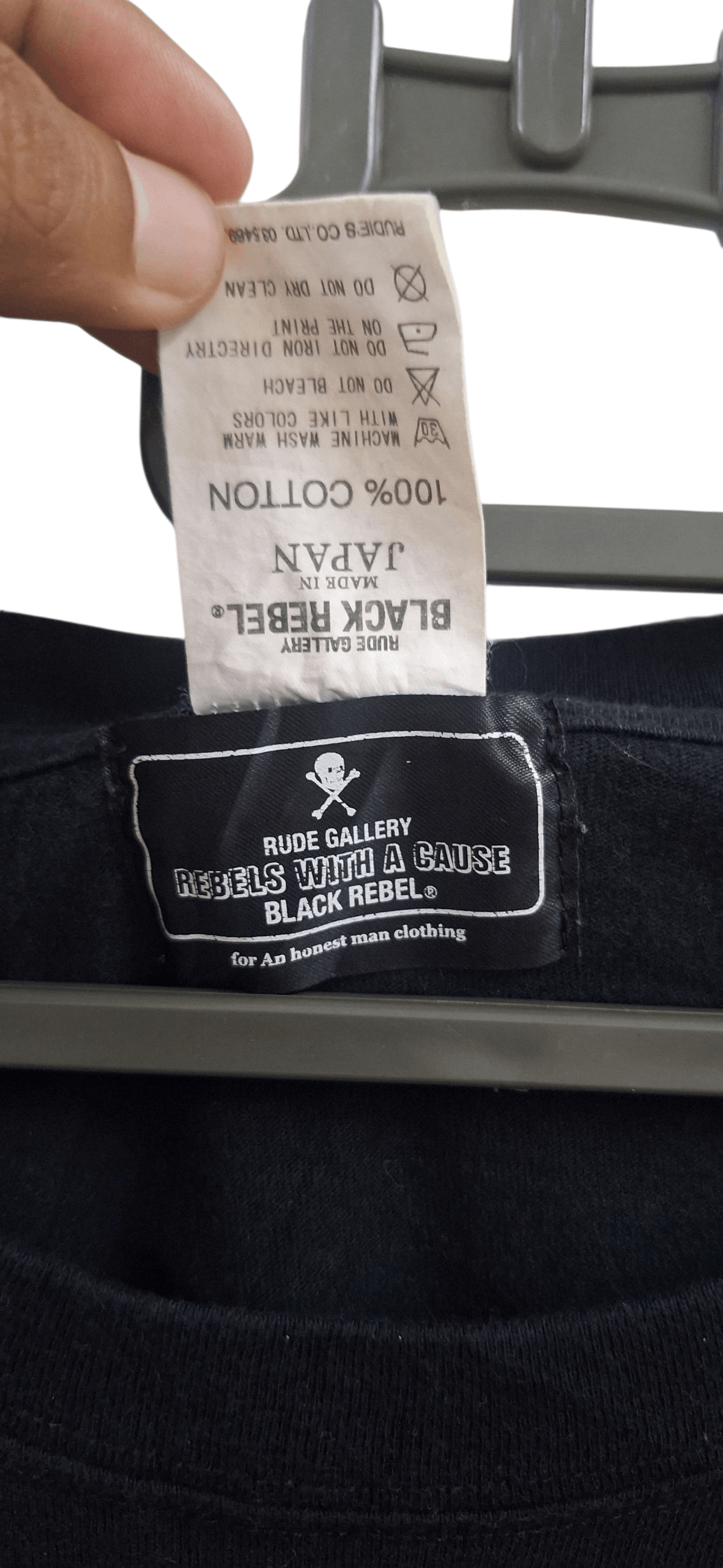 RUDE GALLERY Rude Gallery Black Rebel Skull Tshirt Size US S / EU 44-46 / 1 - 7 Thumbnail