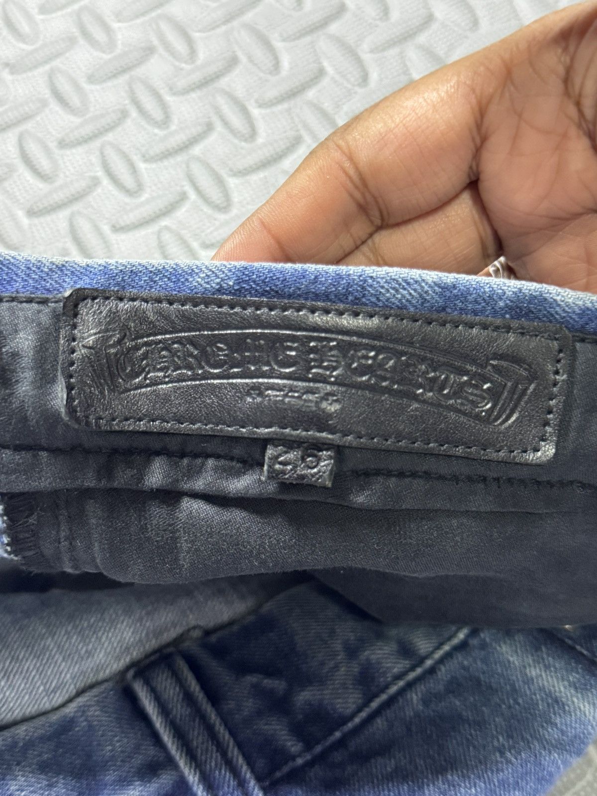 Chrome Hearts Chrome Hearts - Denim Sexy Shorts Custom Order Size 26" / US 2 / IT 38 - 11 Thumbnail