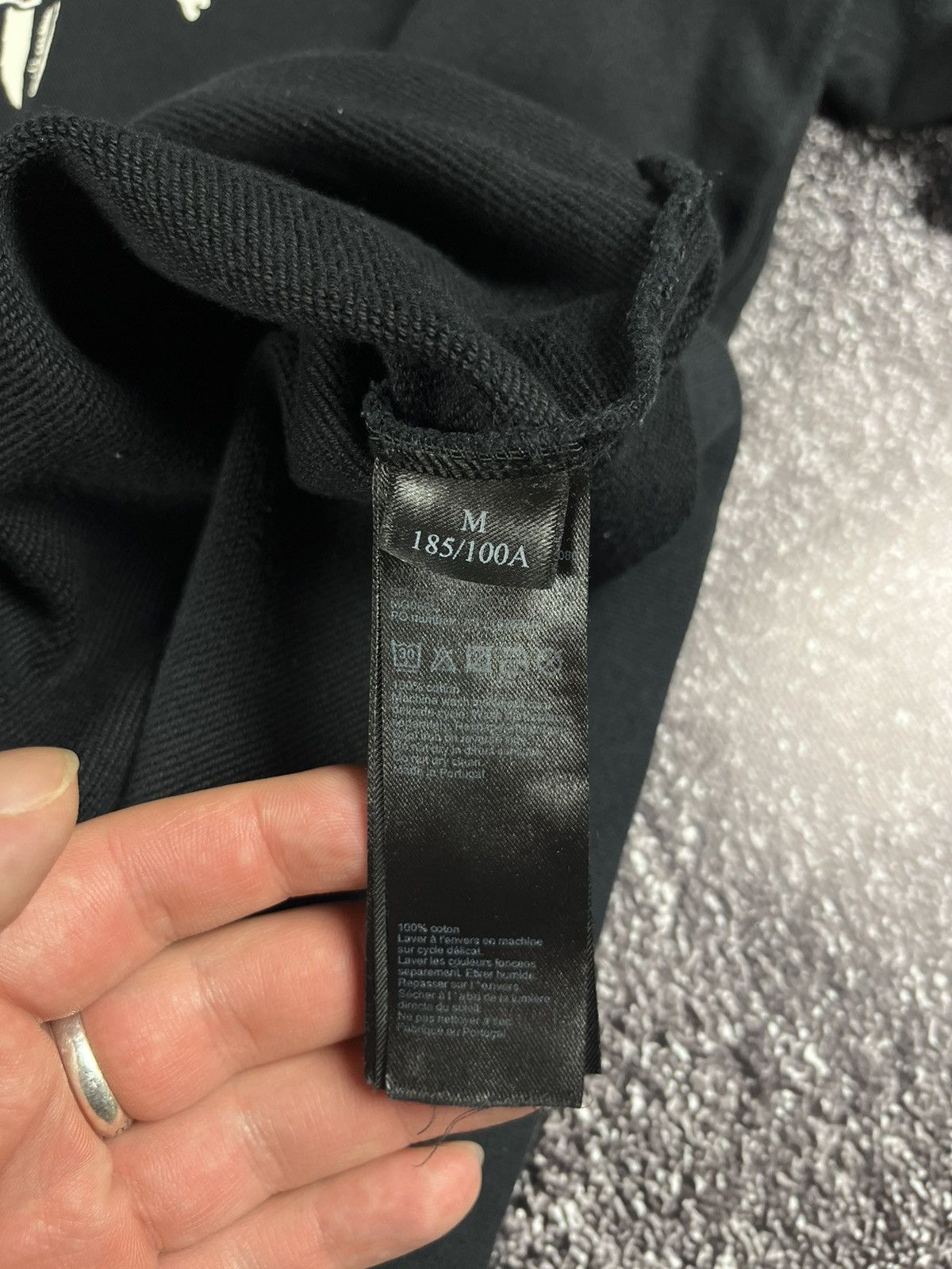 Allsaints Allsaints Splitter LS Crew Skull Knife Big Logo Sweatshirt Size US M / EU 48-50 / 2 - 6 Thumbnail