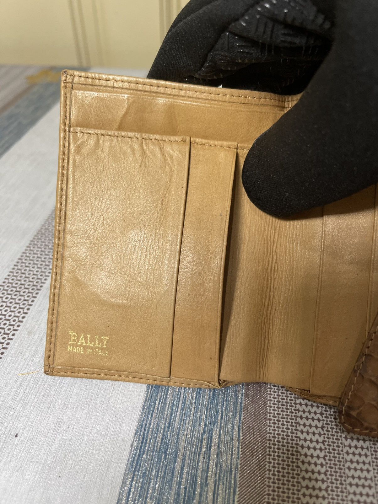 Bally Vintage Bally snake plus canvas wallet Size ONE SIZE - 7 Thumbnail