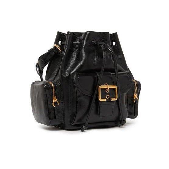 Chloe Chloe Camera Black Leather Bucket Bag New & Authentic Size ONE SIZE - 2 Thumbnail