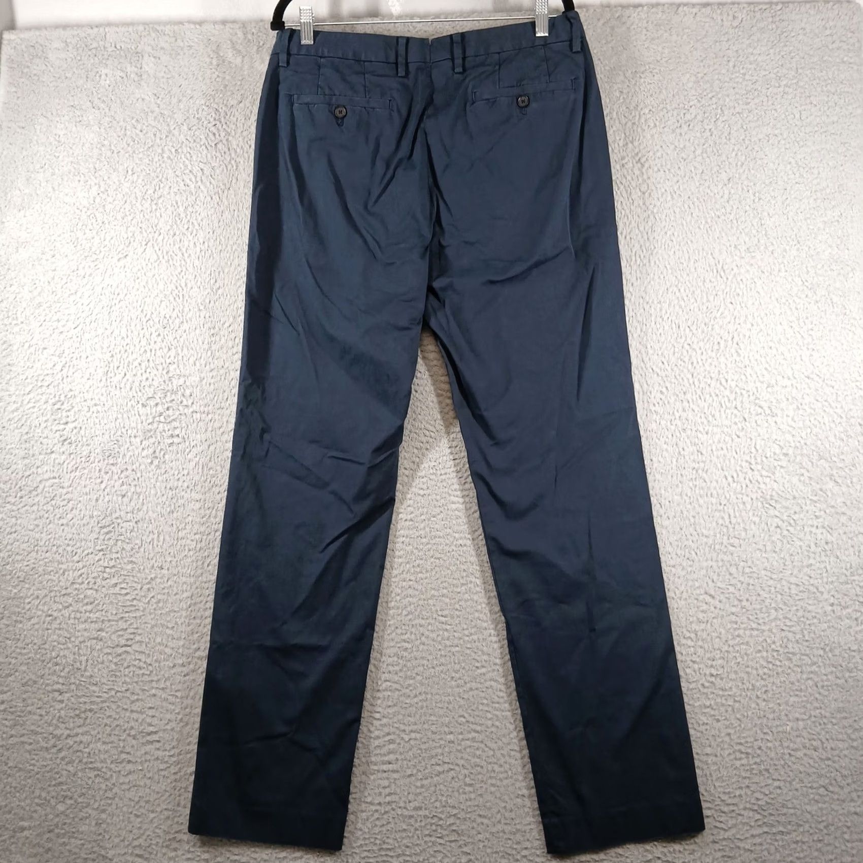 Bonobos Bonobos Mens Navy Blue Chino Pants Flat Front Size 34x34 EUC Size US 34 / EU 50 - 3 Thumbnail
