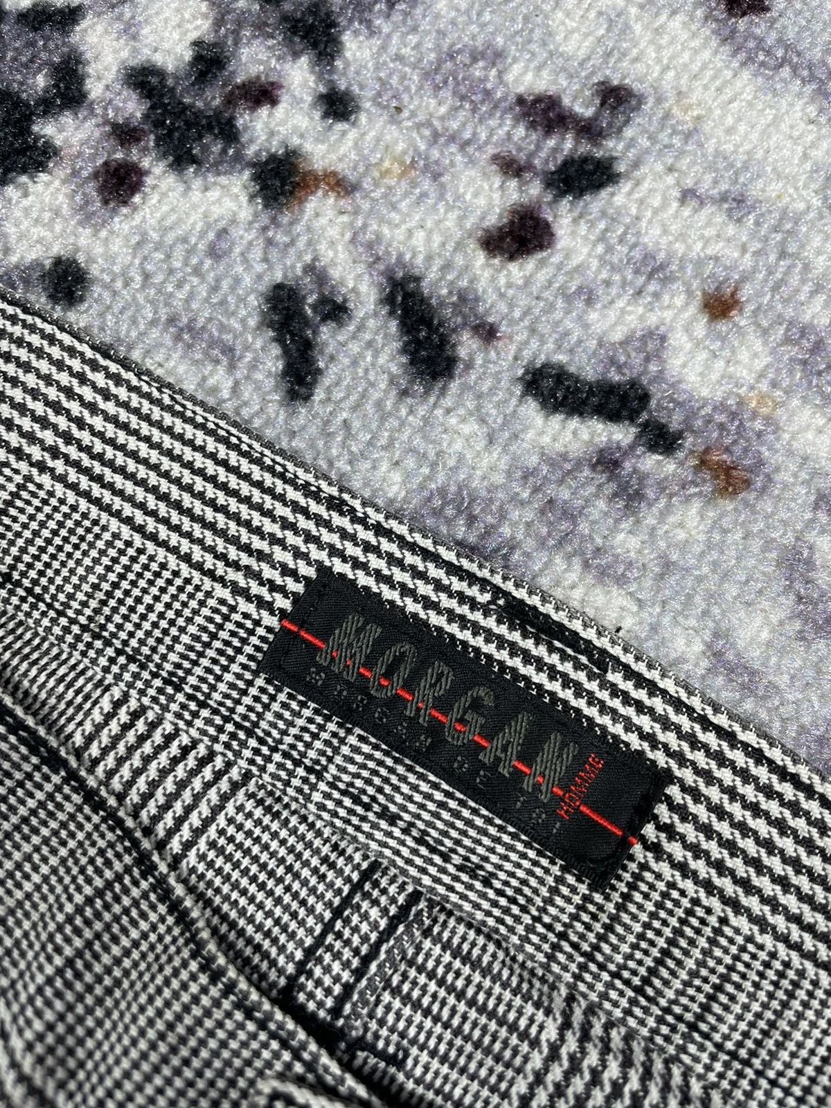 If Six Was Nine × Le Grande Bleu (L.G.B.) × Morgan Homme Morgan Homme wash tartan jeans Size US 33 - 6 Thumbnail