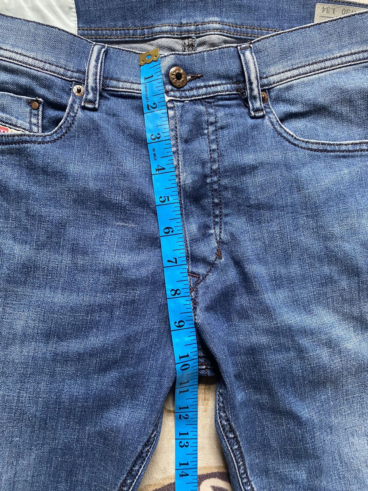 Diesel Diesel Industry Slim Fit Denim Size US 31 - 16 Thumbnail