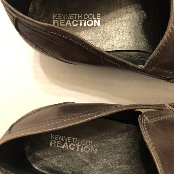 Kenneth Cole KENNETH COLE MEN'S NEW LEATHER DRESS SHOES SIZE: 10M Size US 10 / EU 43 - 6 Thumbnail