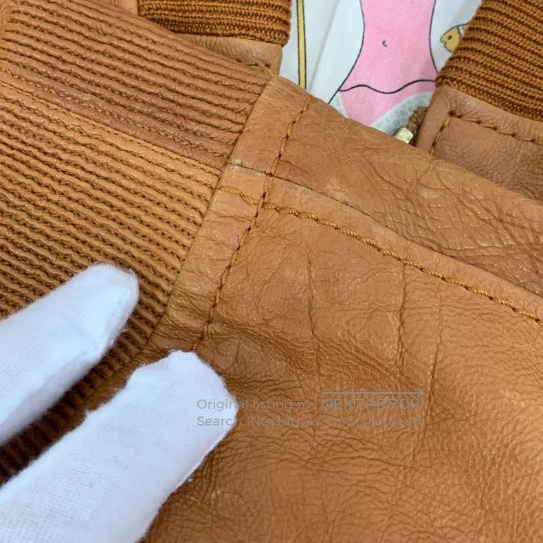 Gucci Gucci Brown back love print stand-up collar zipper long-sl Size S / US 4 / IT 40 - 9 Thumbnail