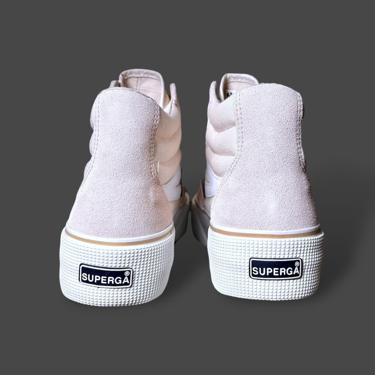 Superga Superga Women’s 3141 Revolley Platform Sneakers Beige Sz 7 Size US 7 / IT 37 - 9 Thumbnail