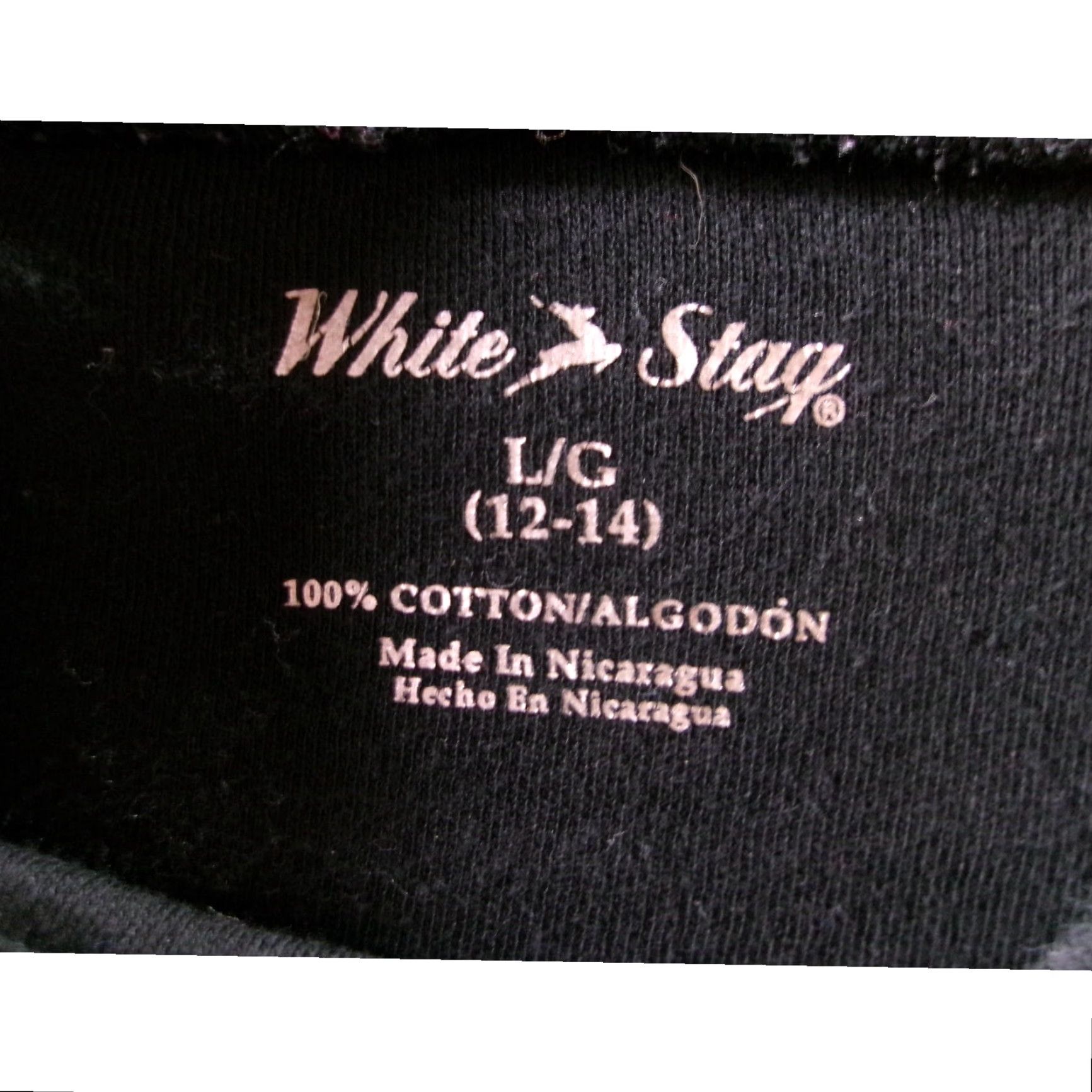 Vintage White Stag Black Mock Neck T-Shirt Women Large Casual Basic Long Sleeve Size L / US 10 / IT 46 - 6 Thumbnail