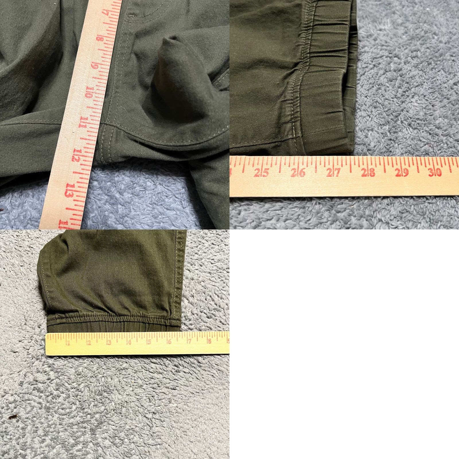 Akademiks Akademiks Cargo Pants Mens 2XL Army Green Zipper Size US 39 - 8 Thumbnail