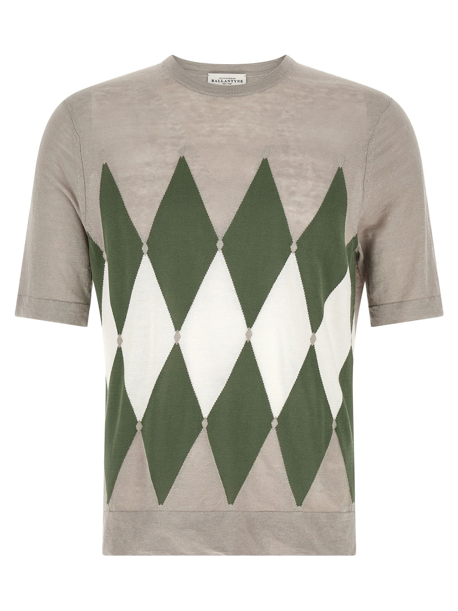 Ballantyne T-shirt Argyle Size US M / EU 48-50 / 2 - 1 Thumbnail