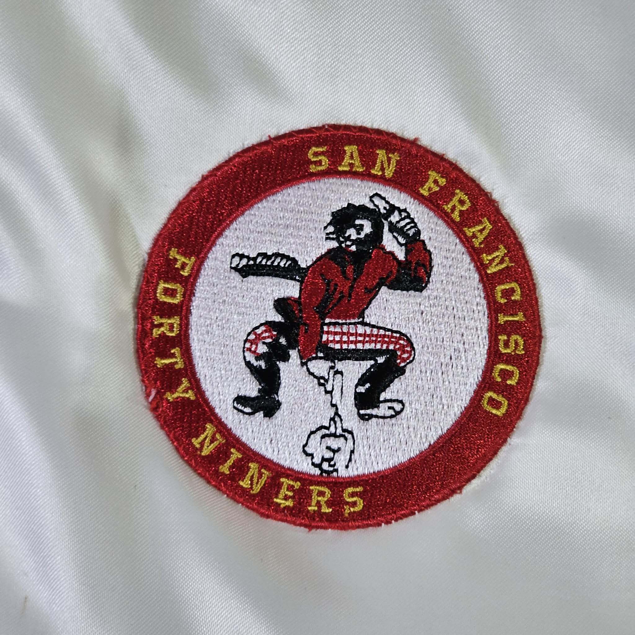NFL San Francisco 49ers Vintage 90s Starter Style Bomber Jacket Size US XL / EU 56 / 4 - 3 Thumbnail