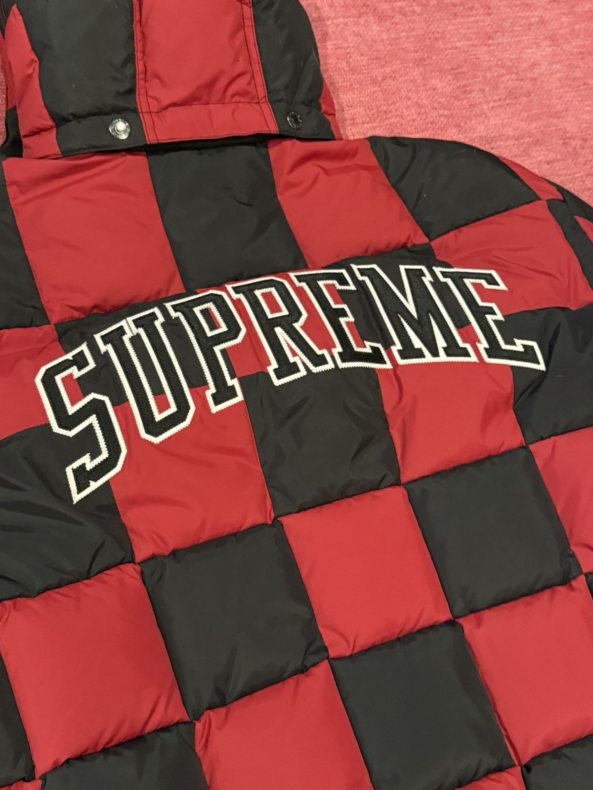 Supreme Supreme Checkerboard Puffy Jacket Size US L / EU 52-54 / 3 - 5 Thumbnail