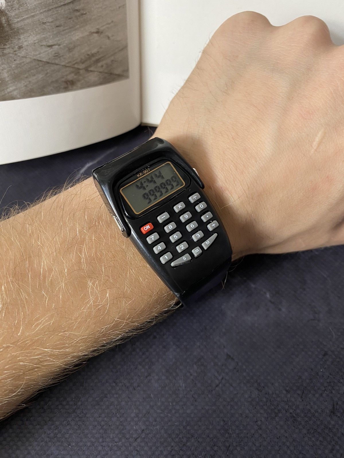 Jewelry Vintage Calculator Watch KK-907 Retro Size ONE SIZE - 4 Thumbnail