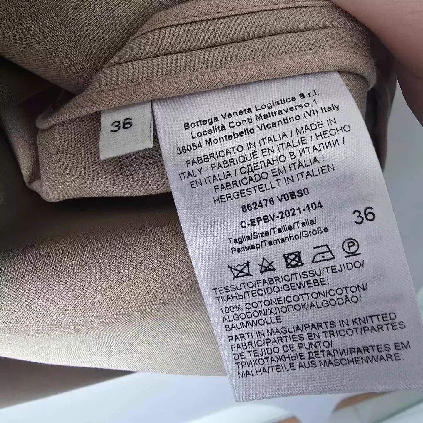 Bottega Veneta Bottega Venetia oversized triangle logo blazer 36 99 Size XS / US 0-2 / IT 36-38 - 4 Thumbnail