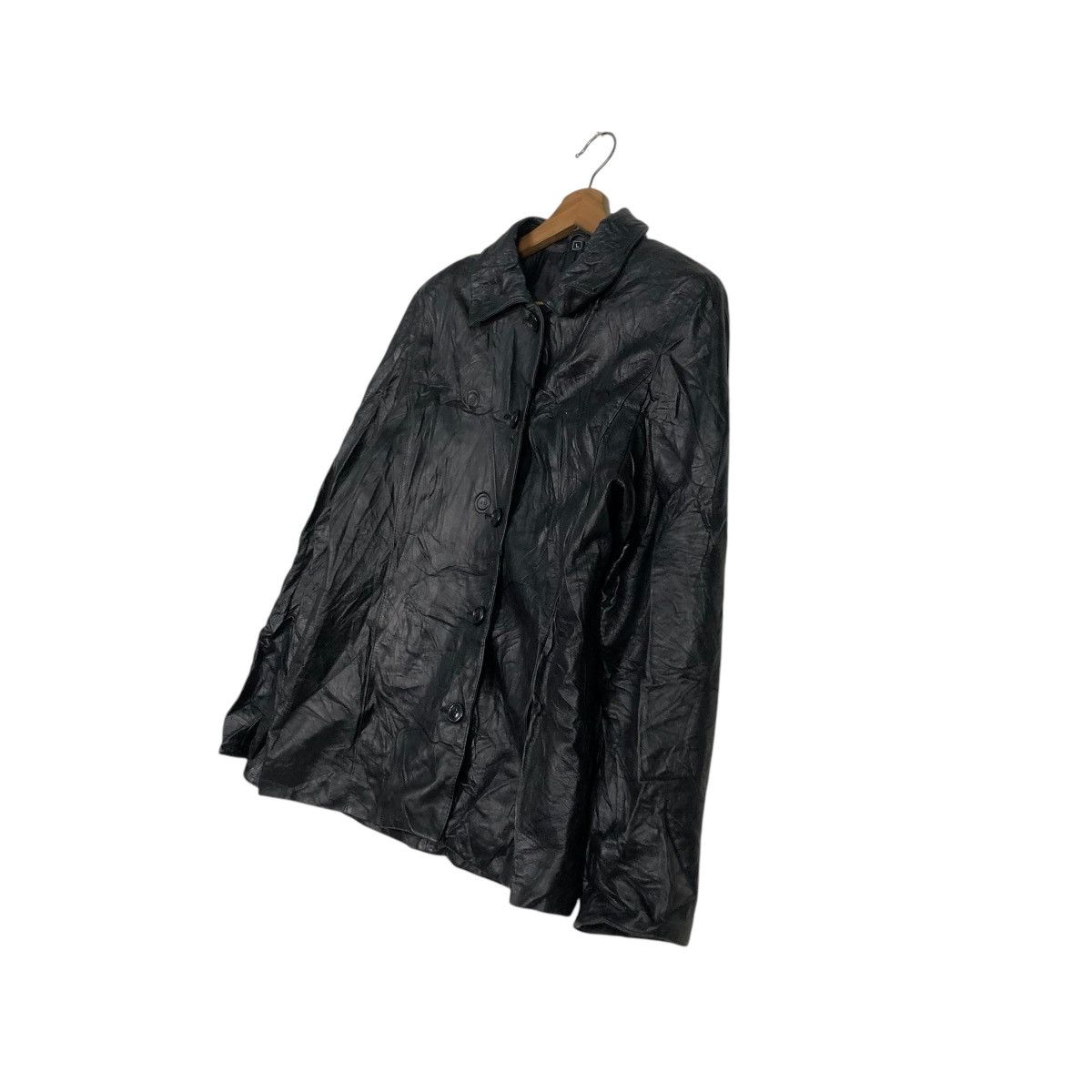 Japanese Brand 🔥VINTAGE LEATHER JACKET BIKER JUBIEN TOKYO FUR ISSEY MIYAKE Size US L / EU 52-54 / 3 - 4 Thumbnail
