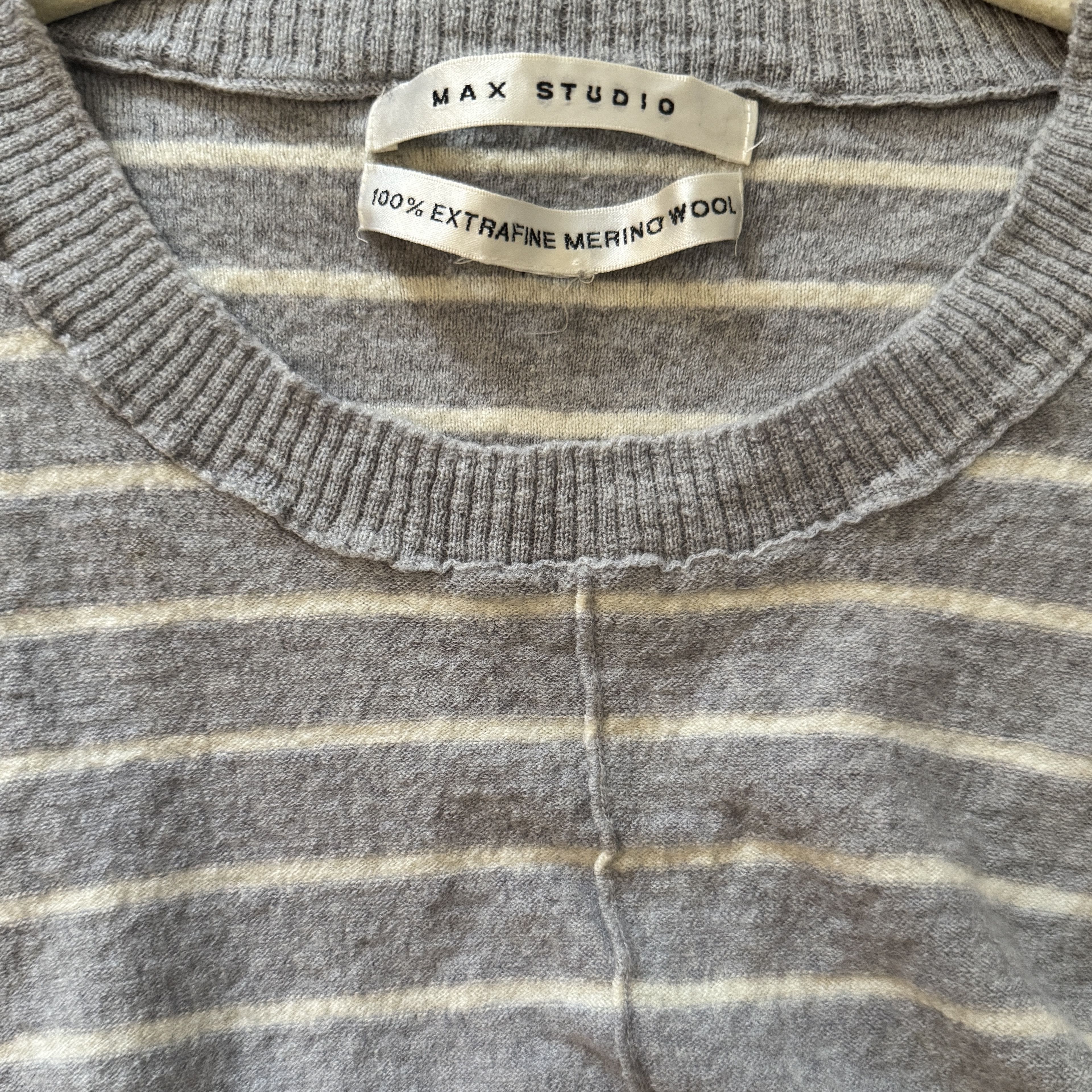 Other 🧶 Max Studio 100% Extra Fine Merino Wool Sweater | Size S Size S / US 4 / IT 40 - 2 Thumbnail