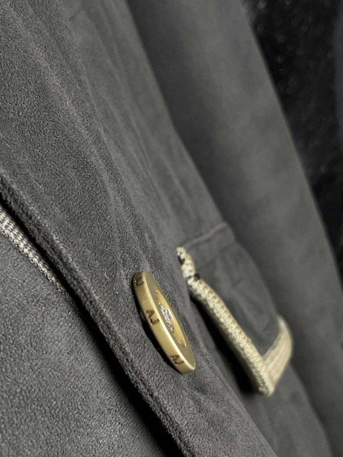 Armani Armani Jeans Vintage Grey Shearling Jacket Men’s Size Large Size US L / EU 52-54 / 3 - 12 Thumbnail