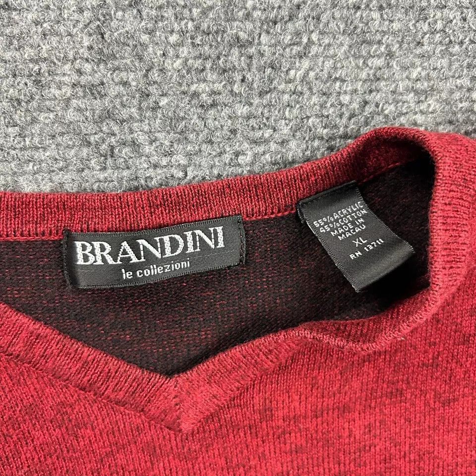 Brandini Brandini Sweater Mens Extra Large Casual Acrylic Blend Size US XL / EU 56 / 4 - 2 Thumbnail