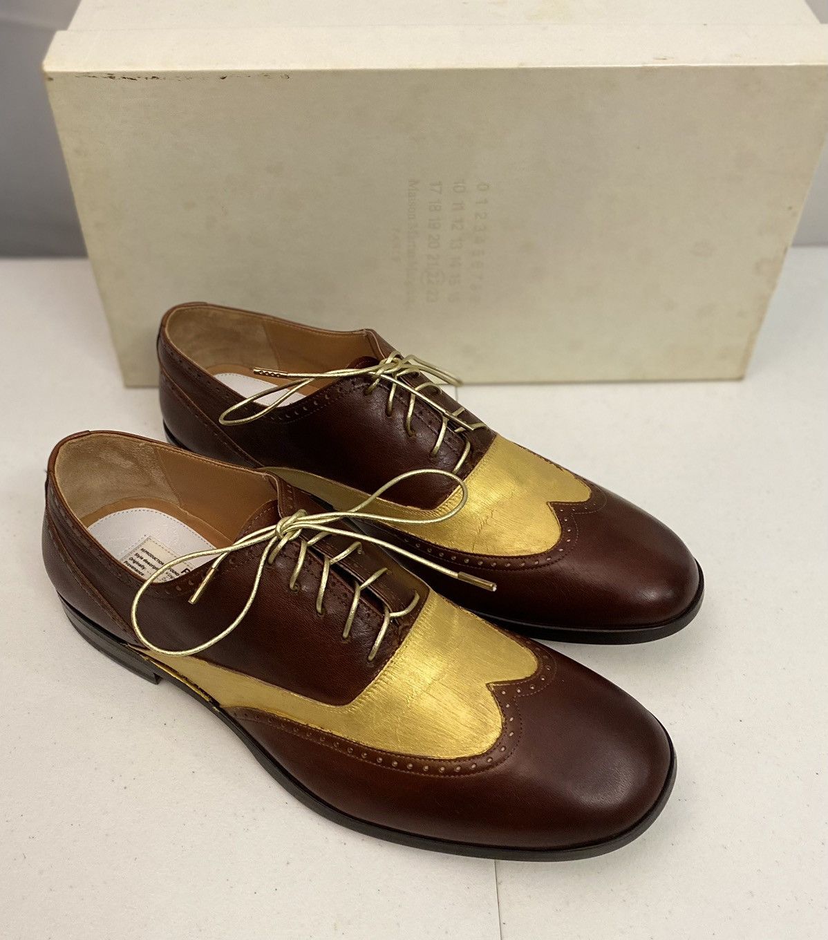 Maison Margiela 22 🇮🇹 70’s San Fran Ceremony Wingtip Reps New