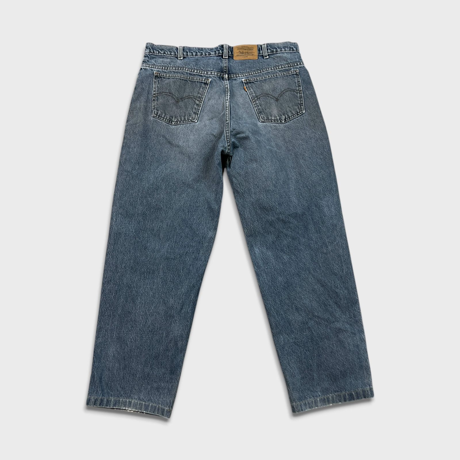 Levi's × Vintage Vintage Levi's 634 Jeans 36x29 Orange Tab Baggy 90s Denim Size US 36 / EU 52 - 6 Thumbnail