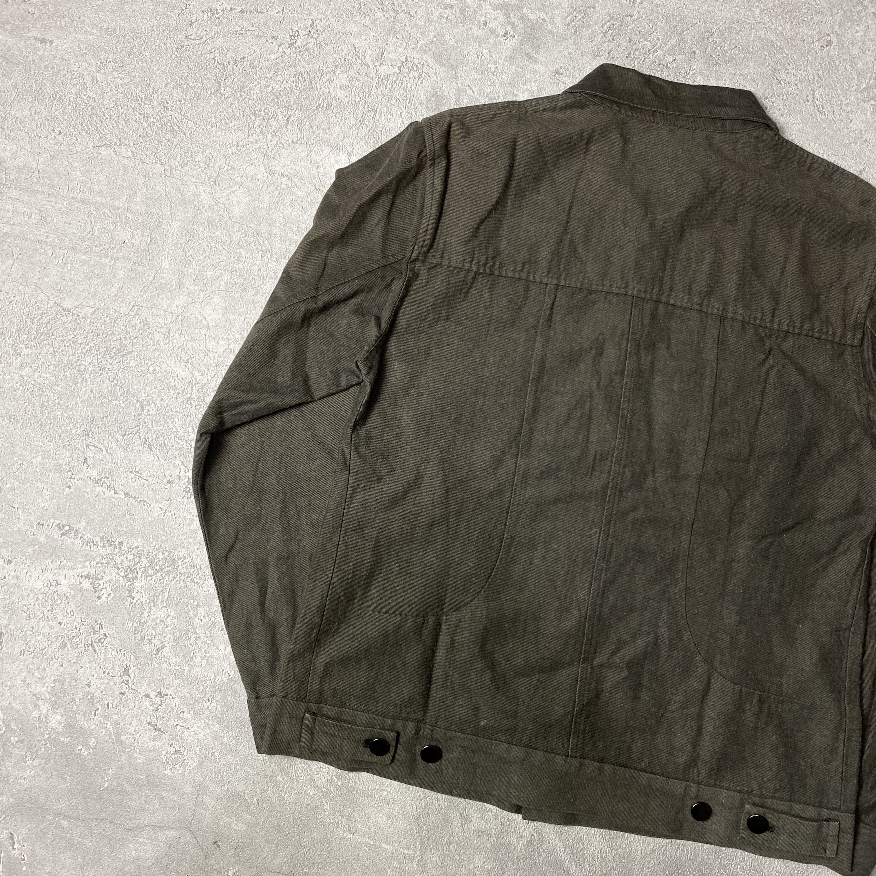 Undercover undercover 98ss curved cut denim jacket Size US L / EU 52-54 / 3 - 4 Thumbnail