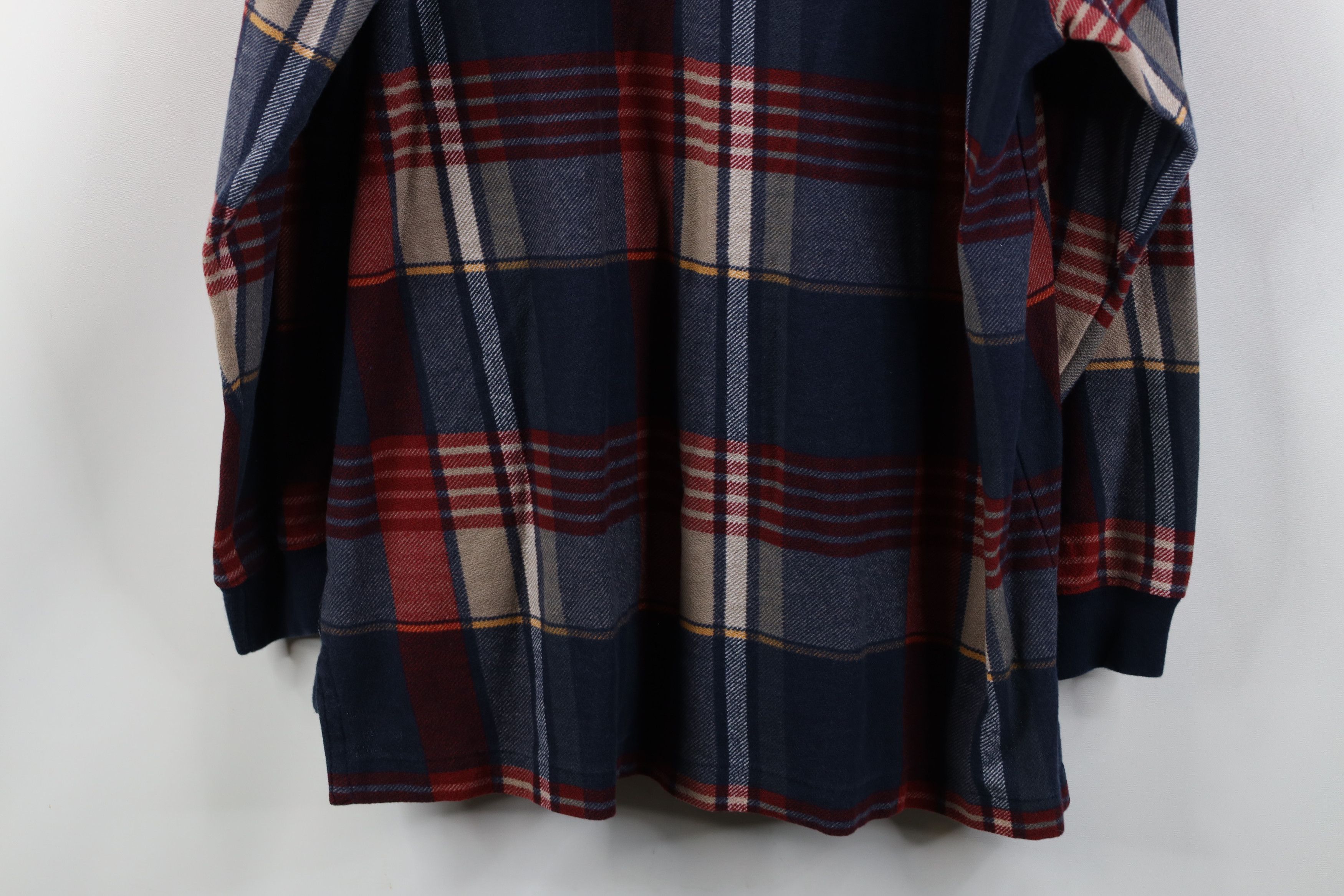 Polo Ralph Lauren Vintage 90s Chaps Ralph Lauren long Sleeve Rugby Polo Plaid Size US L / EU 52-54 / 3 - 12 Thumbnail