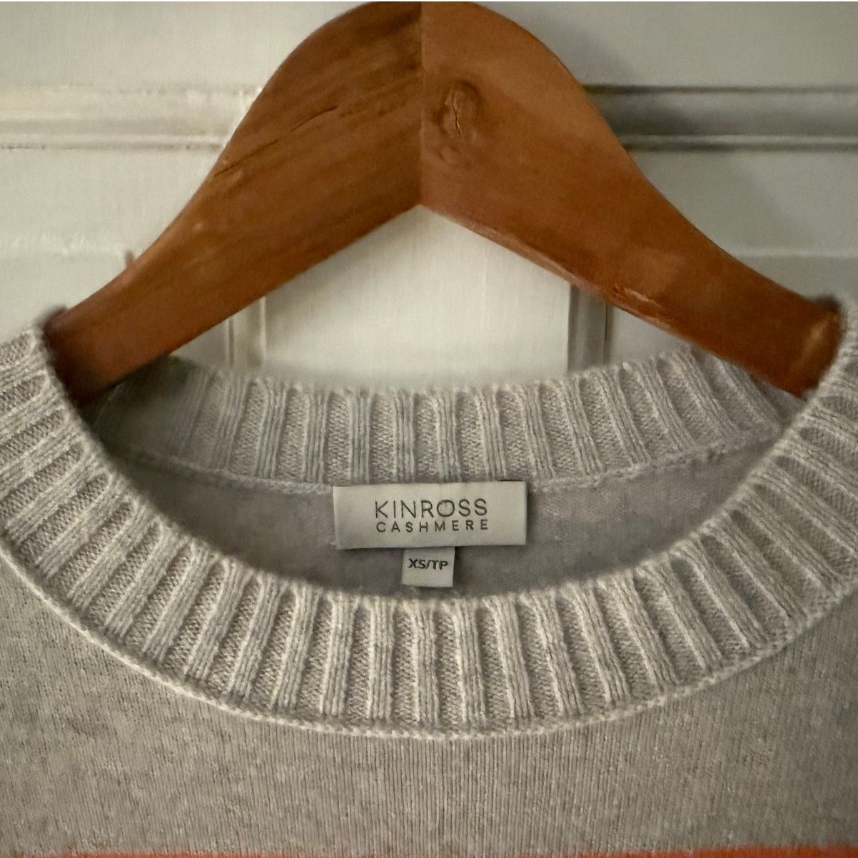 KINROSS Kinross Cashmere Stripped Sweater - Size Extra Small Size XS / US 0-2 / IT 36-38 - 6 Thumbnail