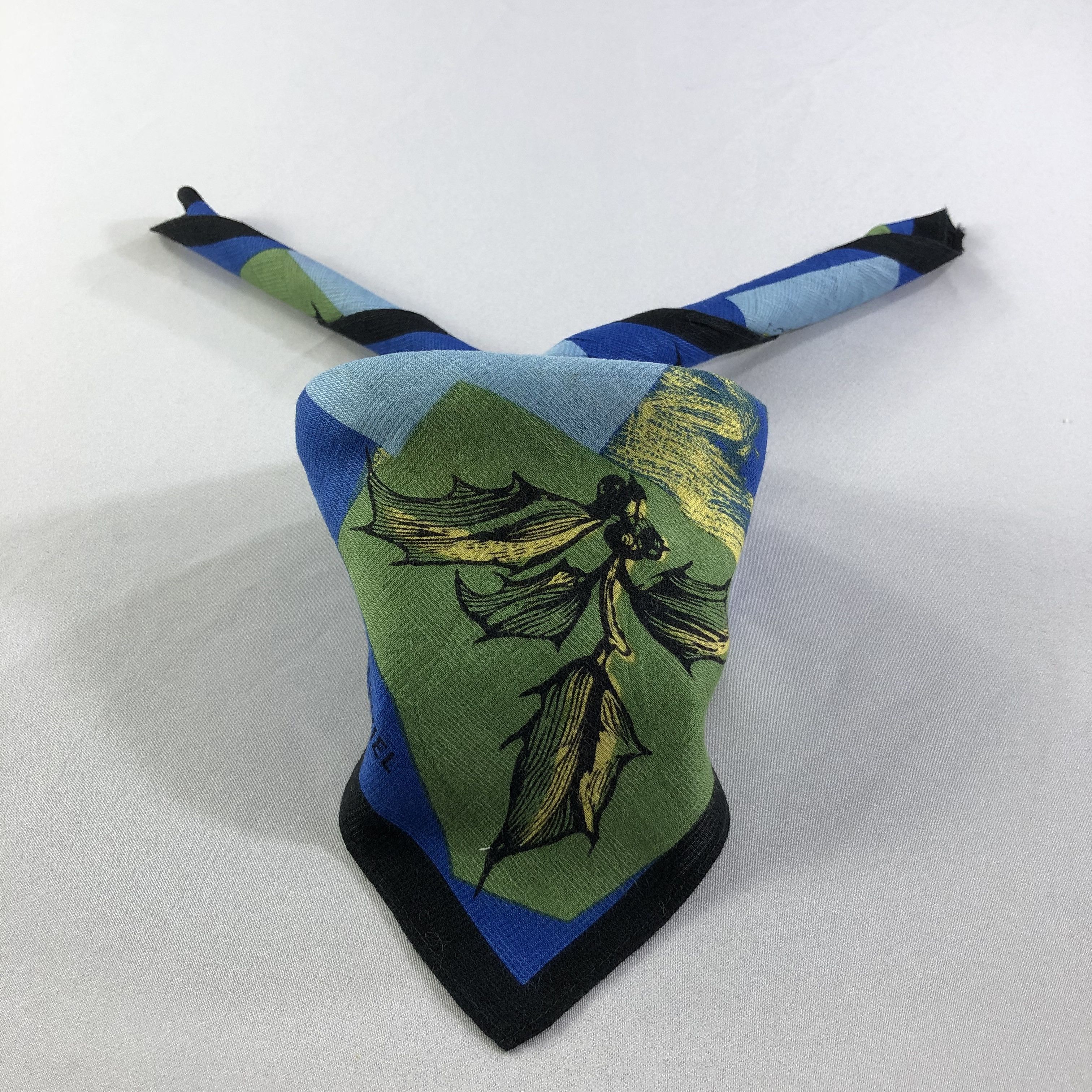 Sonia Rykiel × Vintage Sonia Rykiel Handkerchief Neckerchief Bandana H1682 Size ONE SIZE - 1 Thumbnail
