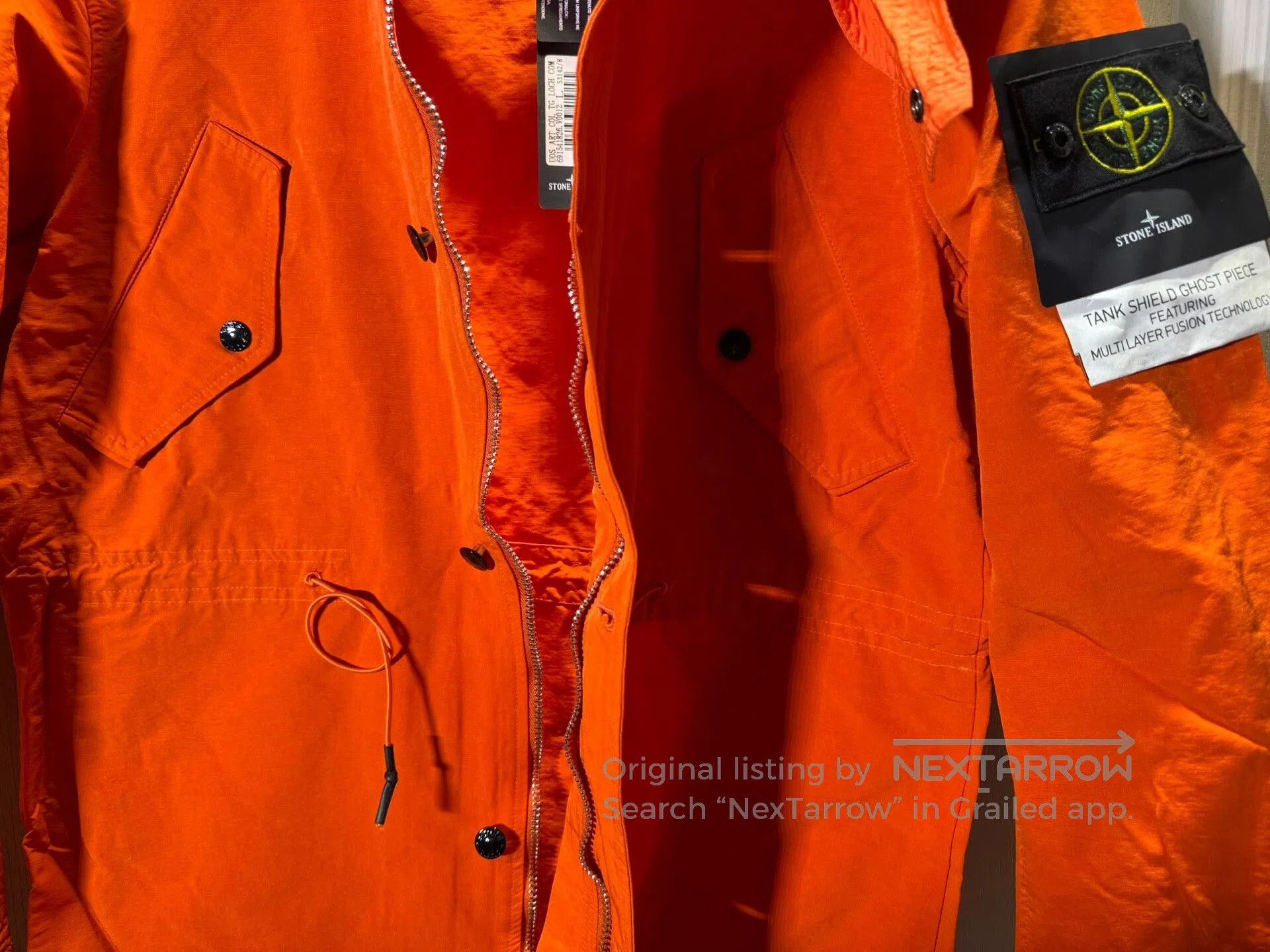 Stone Island Stone Island Men's Hooded Jacket. Size US M / EU 48-50 / 2 - 6 Thumbnail