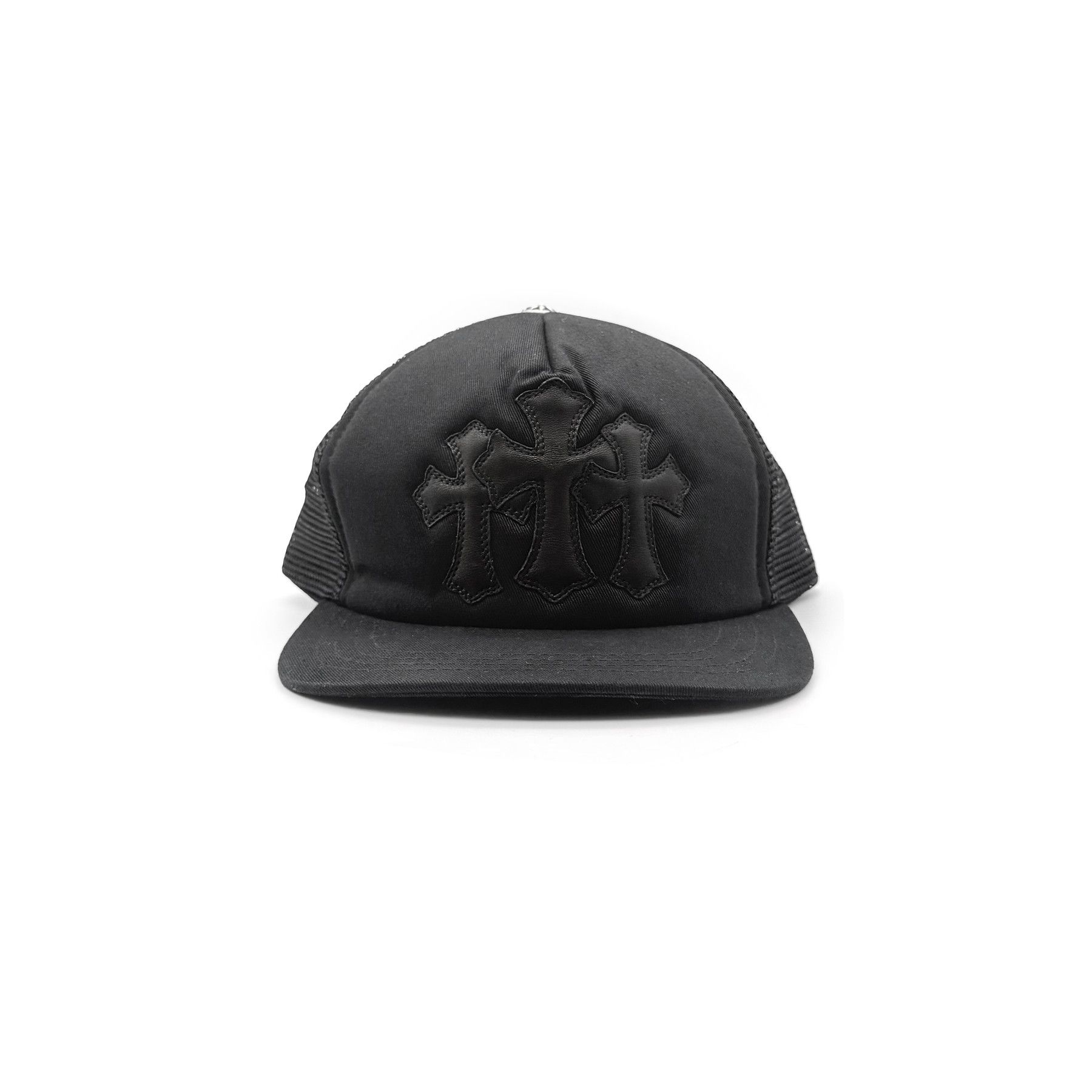 Chrome Hearts Chrome Hearts Black Patch Triple Cross Baseball Cap Size ONE SIZE - 1 Thumbnail